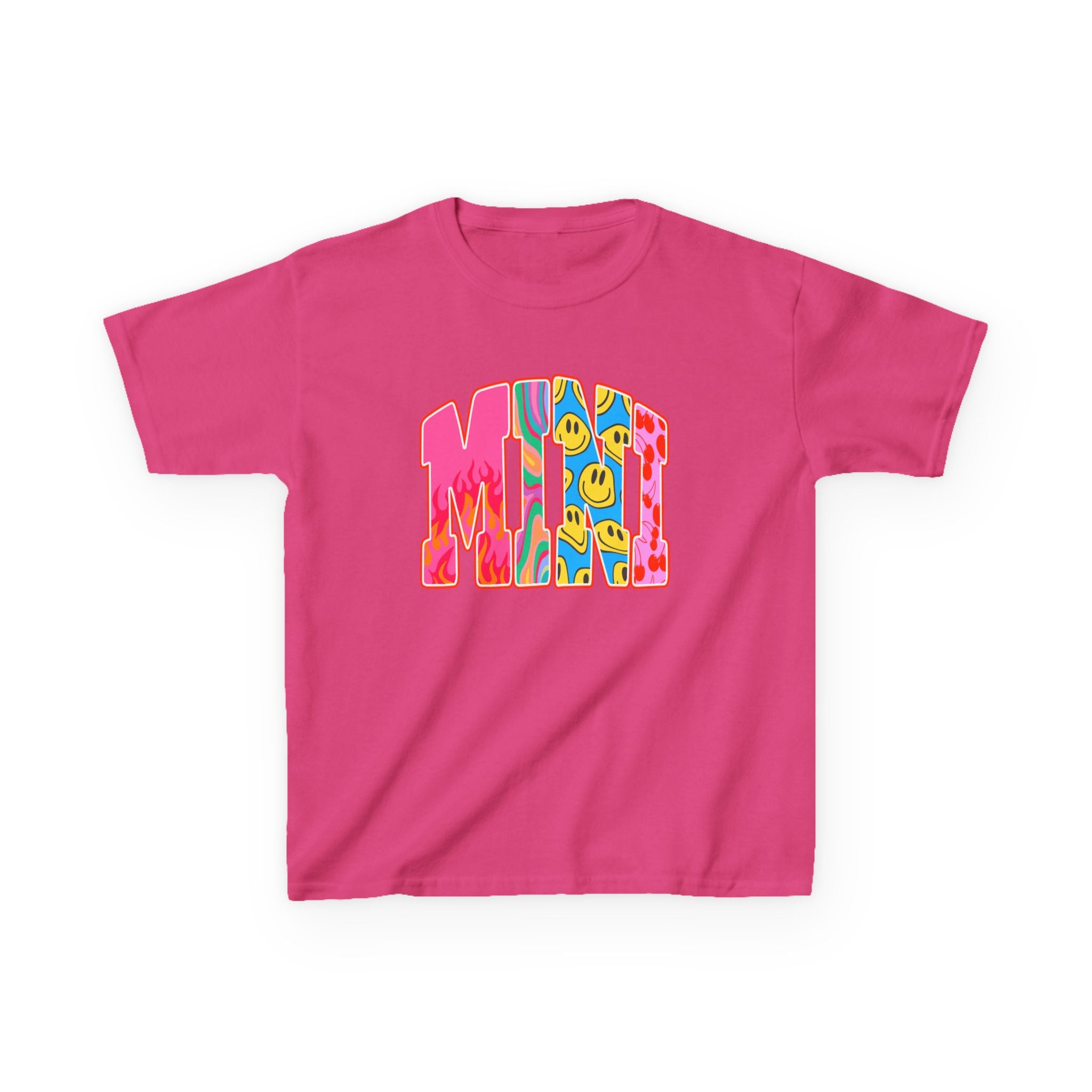 Youth Tee —  'MINI' Retro Smiley Graphic