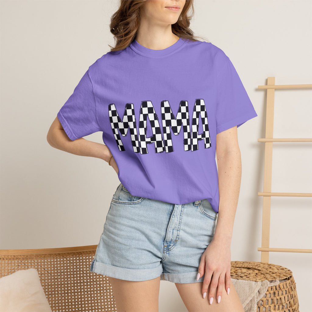 Mama Checkerboard T-Shirt