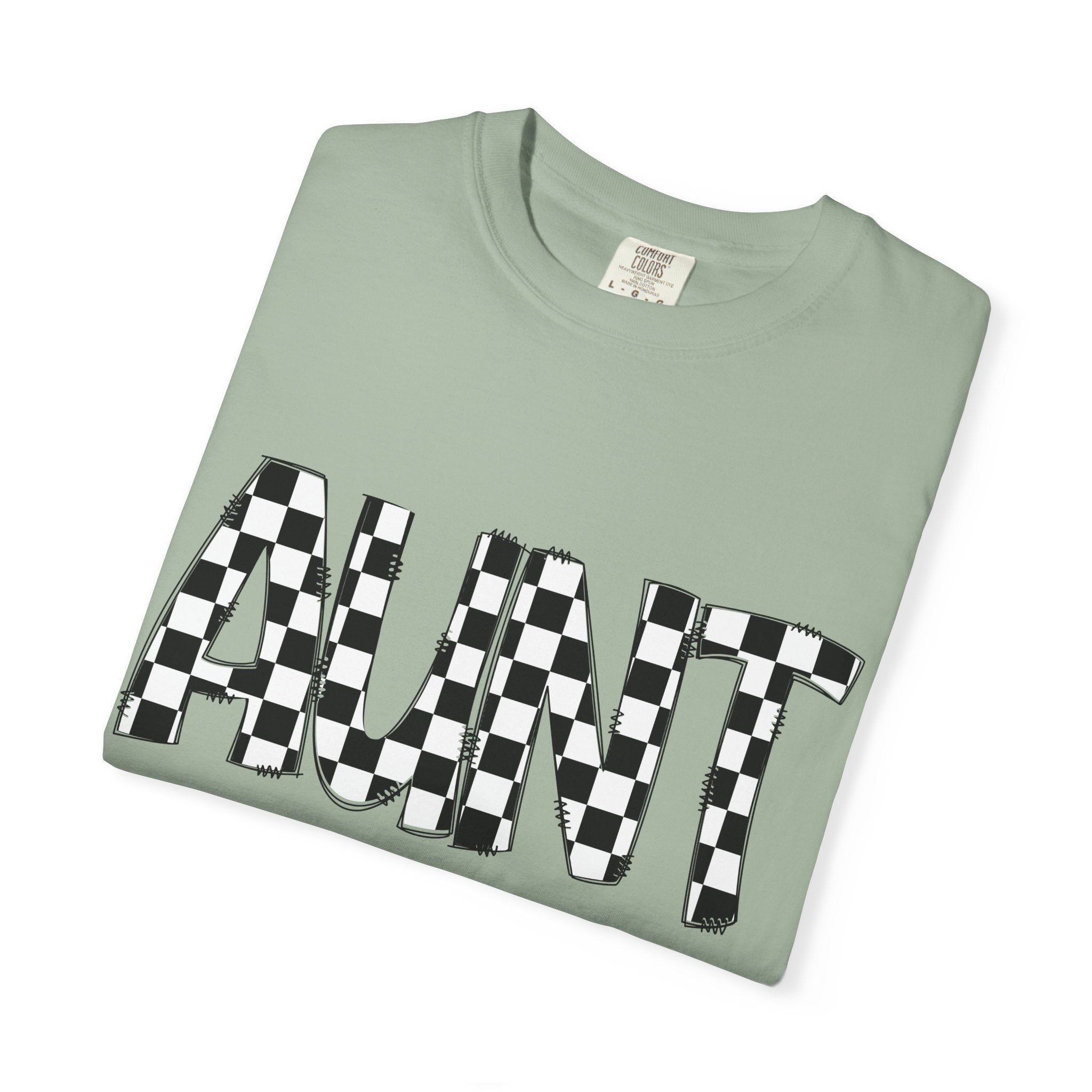 Aunt Checkerboard T-Shirt