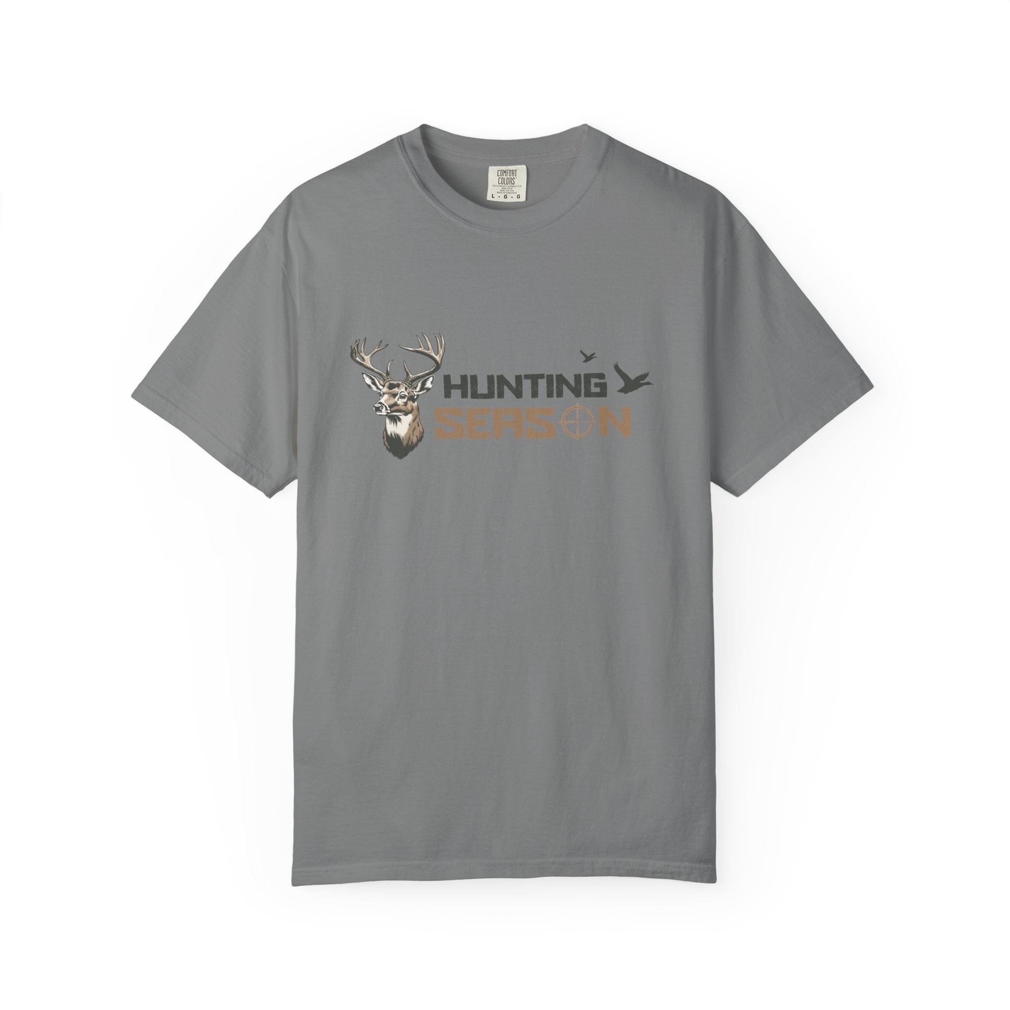 Hunting Season T-Shirt — Deer & Duck Outdoor Hunting (Front & Back)