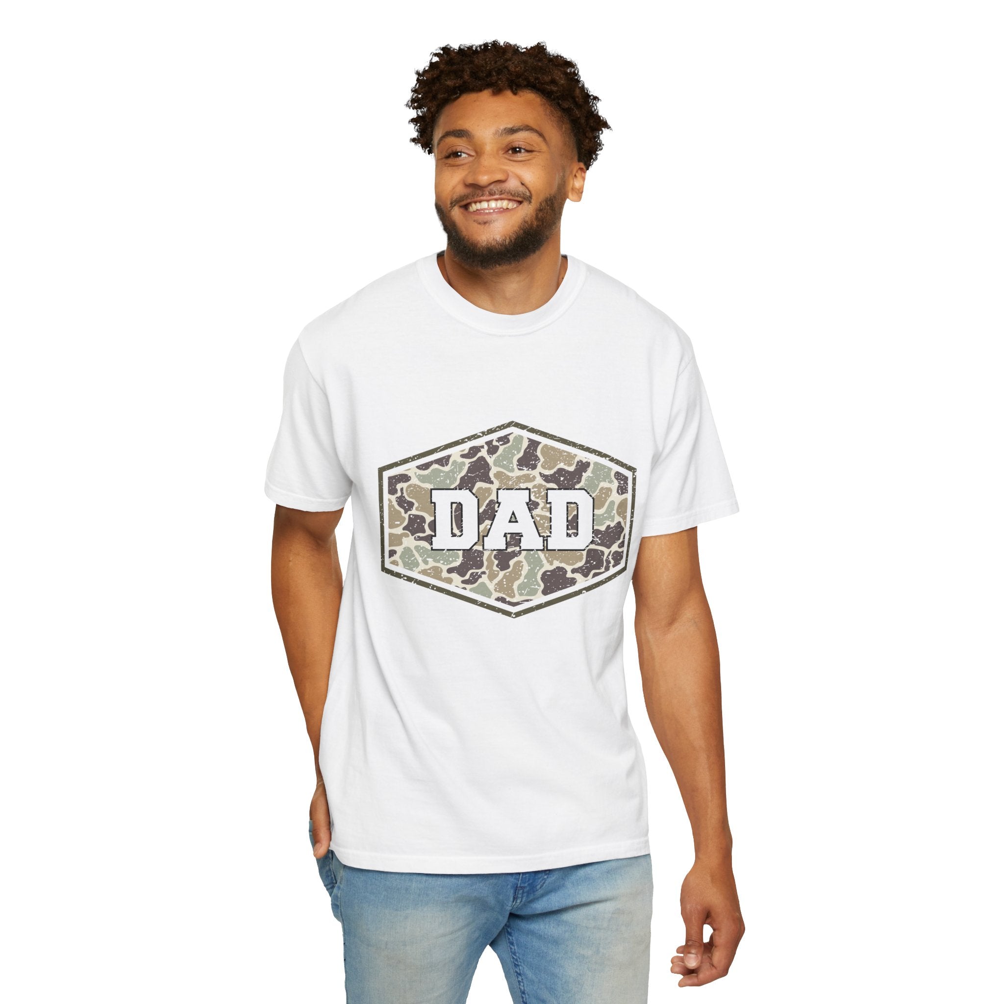 Dad Camo Patch T-Shirt