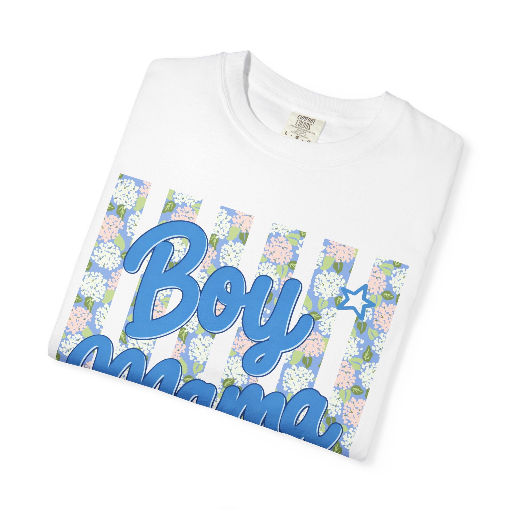 Floral Boy Mama T-Shirt