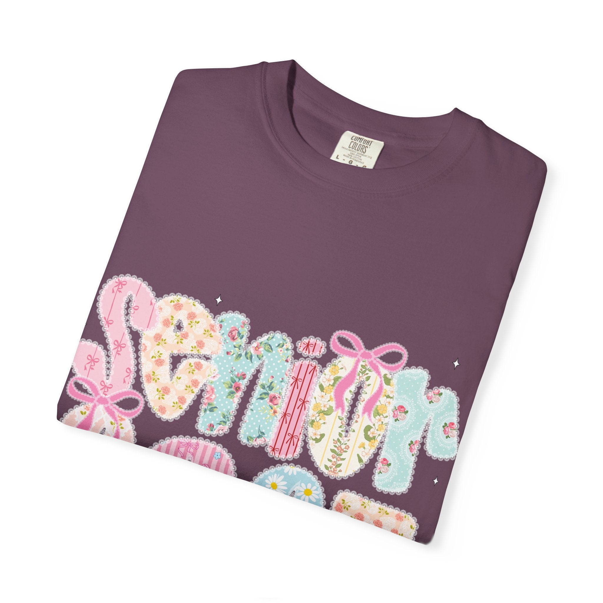 Pastel Floral 'Senior 2027' Graphic Tee