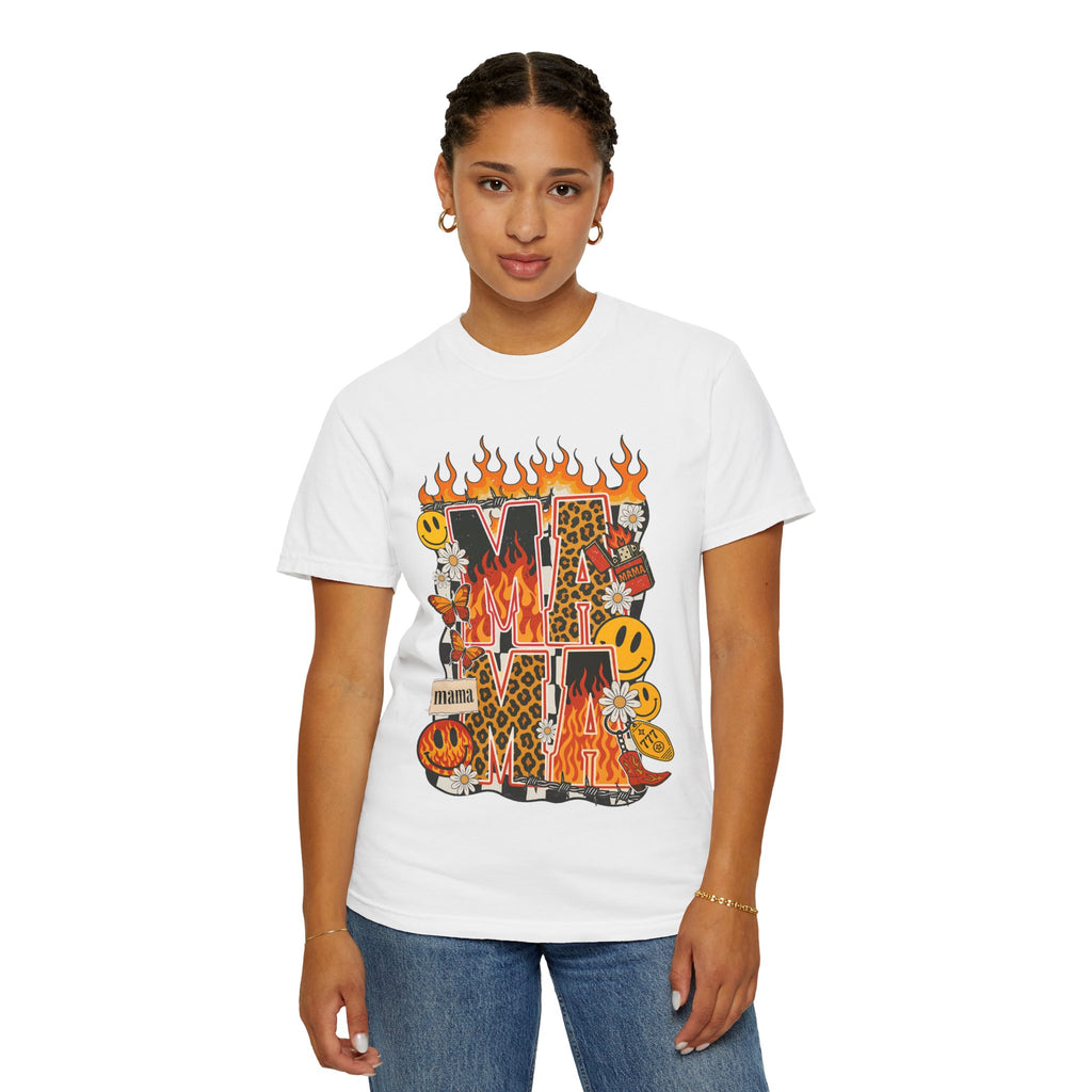Mama Flame Graphic T-Shirt