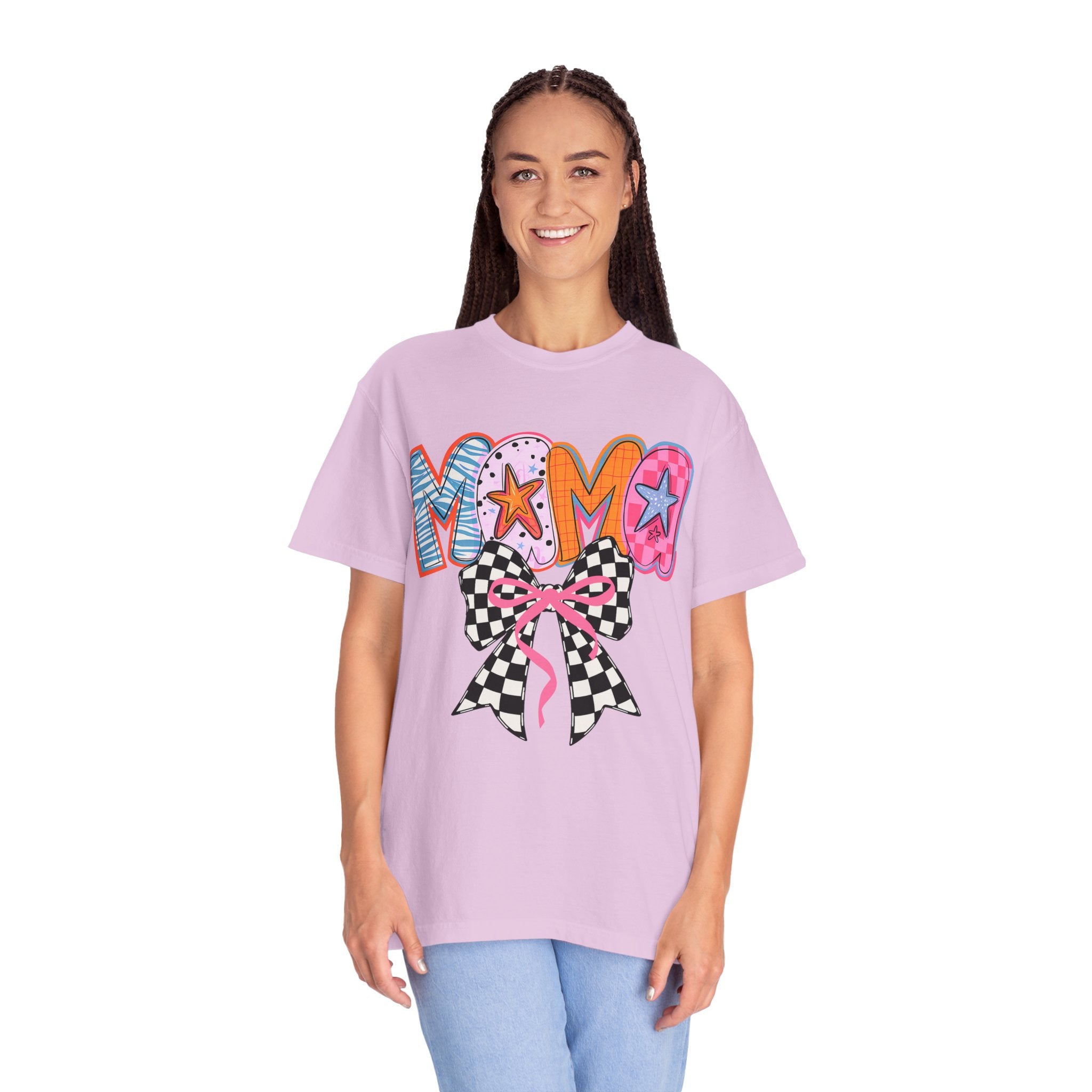MAMA Graphic T-Shirt w Bow