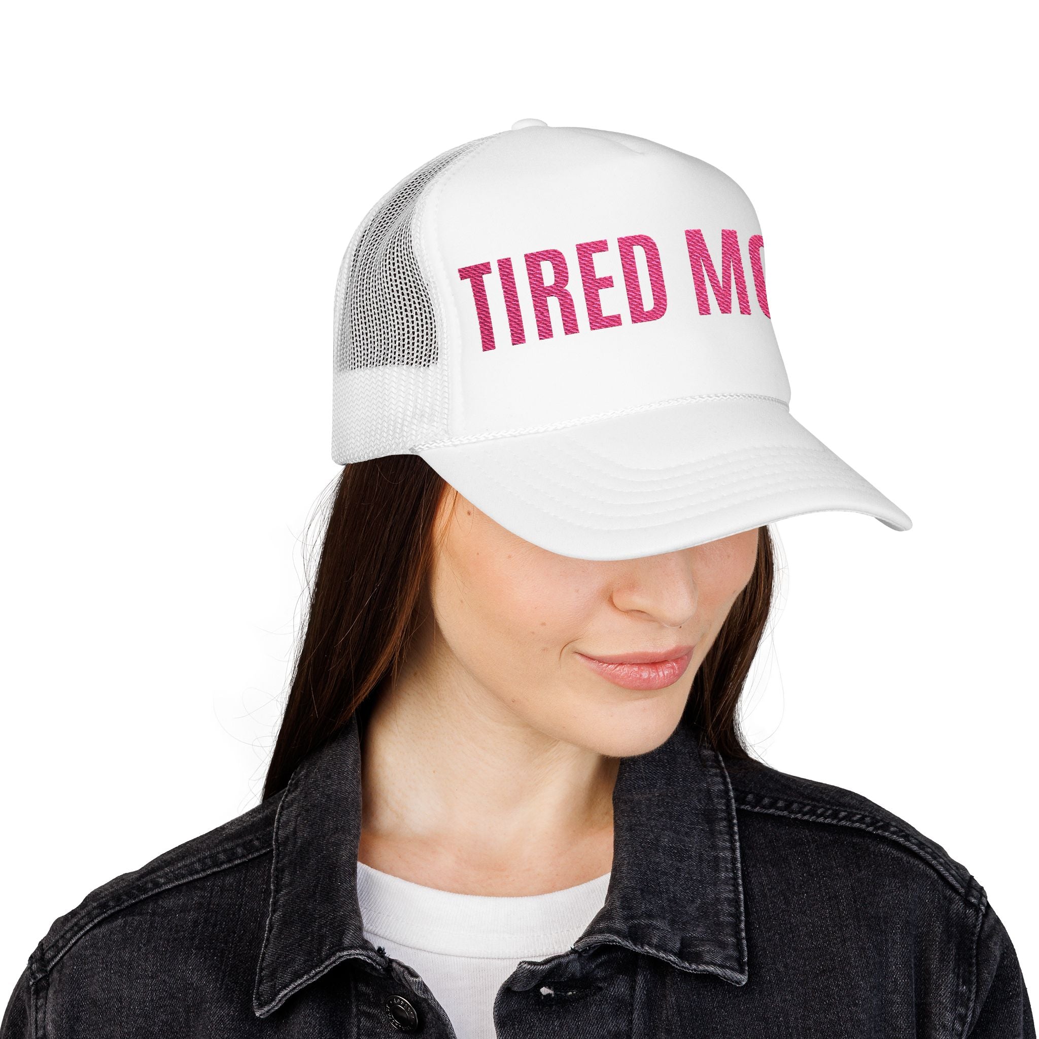 "Tired Mom" Trucker Hat
