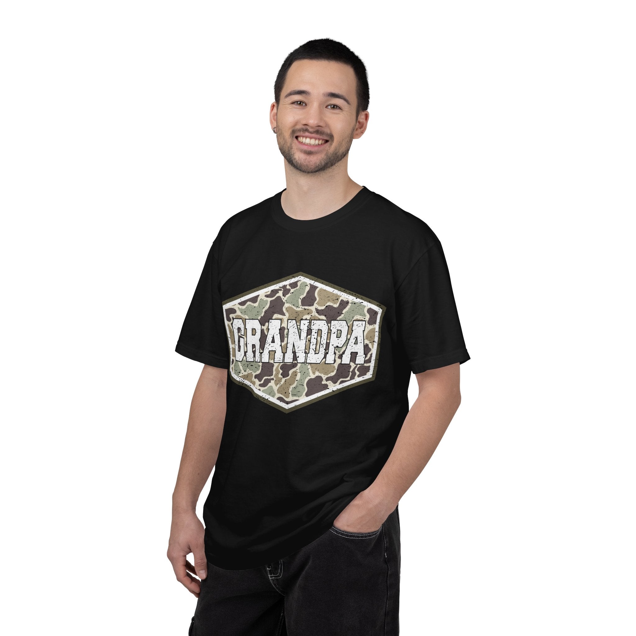 Grandpa Camo Patch T-Shirt