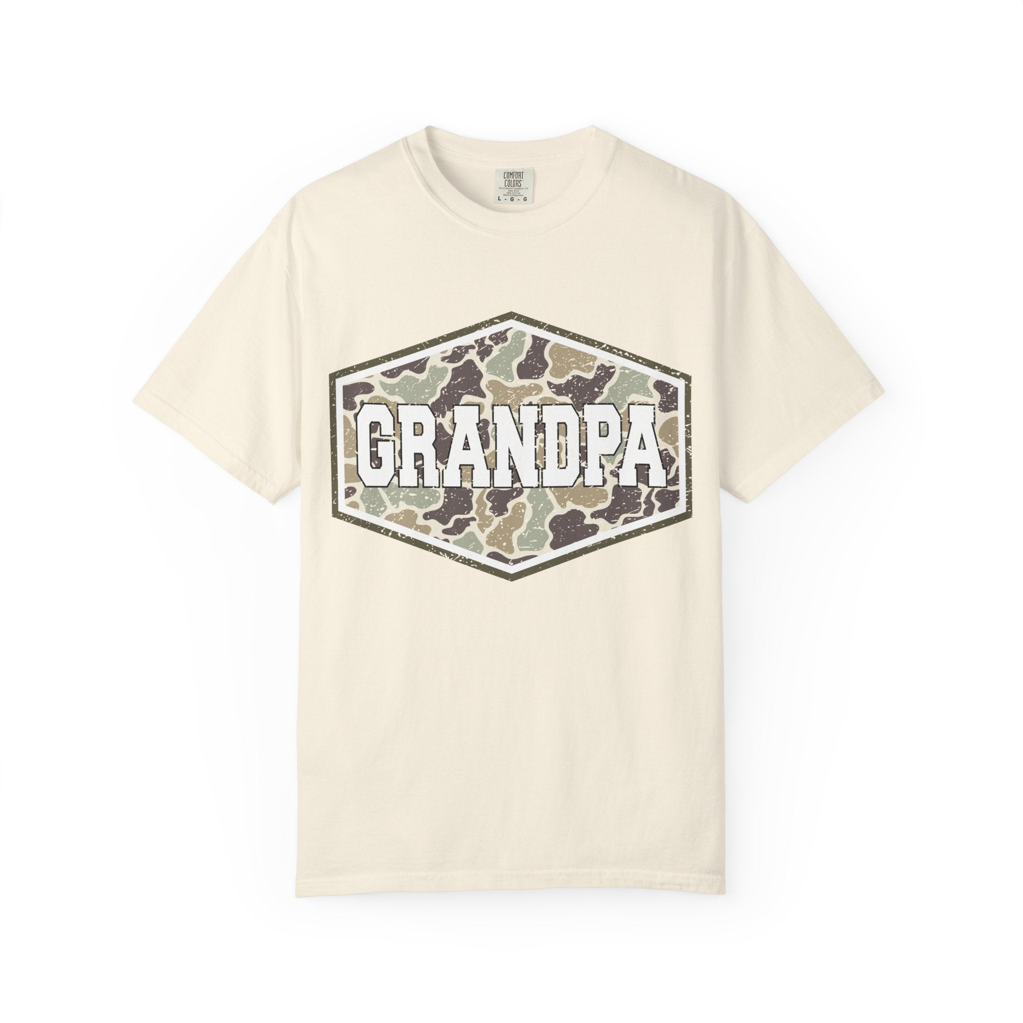 Grandpa Camo Patch T-Shirt