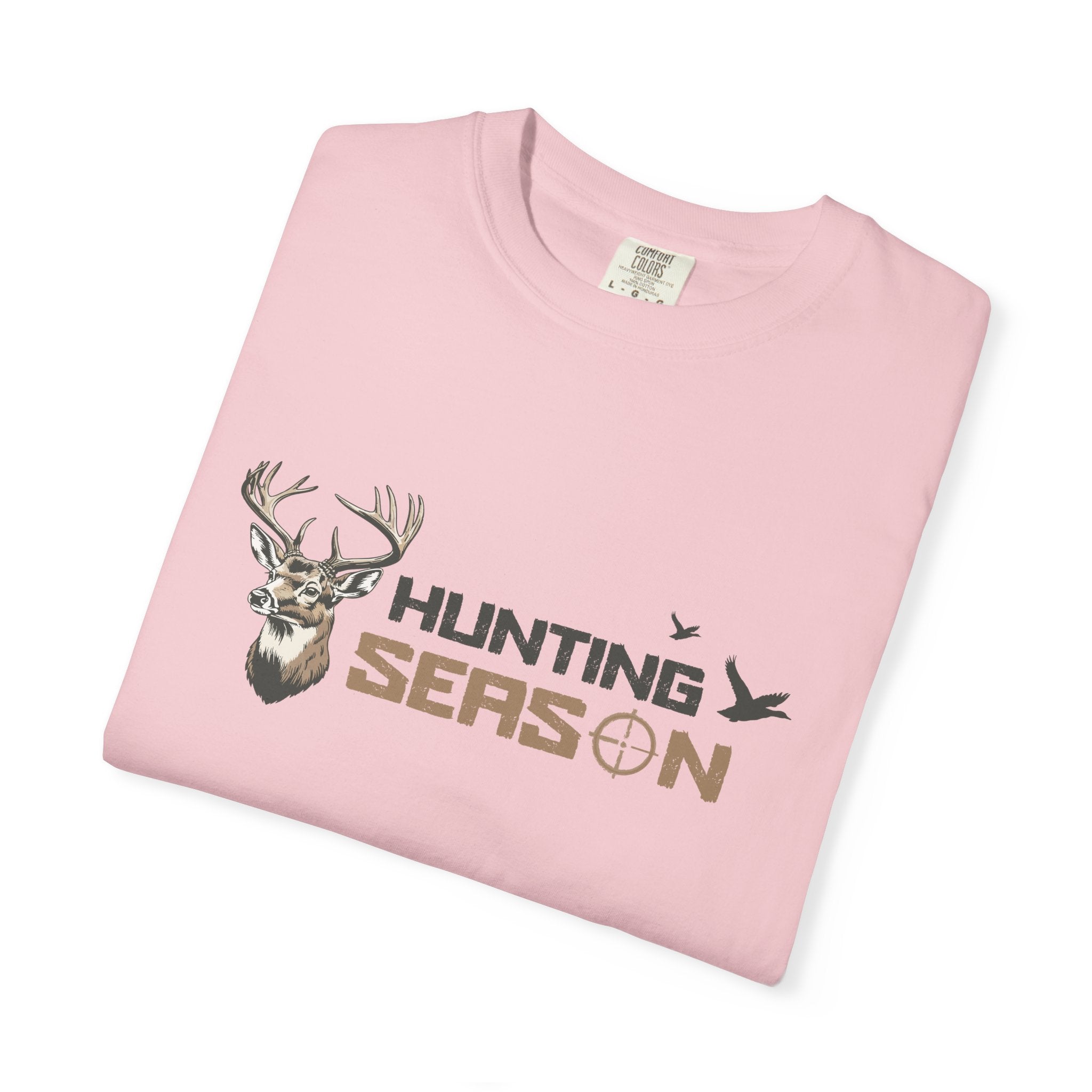 Hunting Season T-Shirt — Deer & Duck Outdoor Hunting (Front & Back)