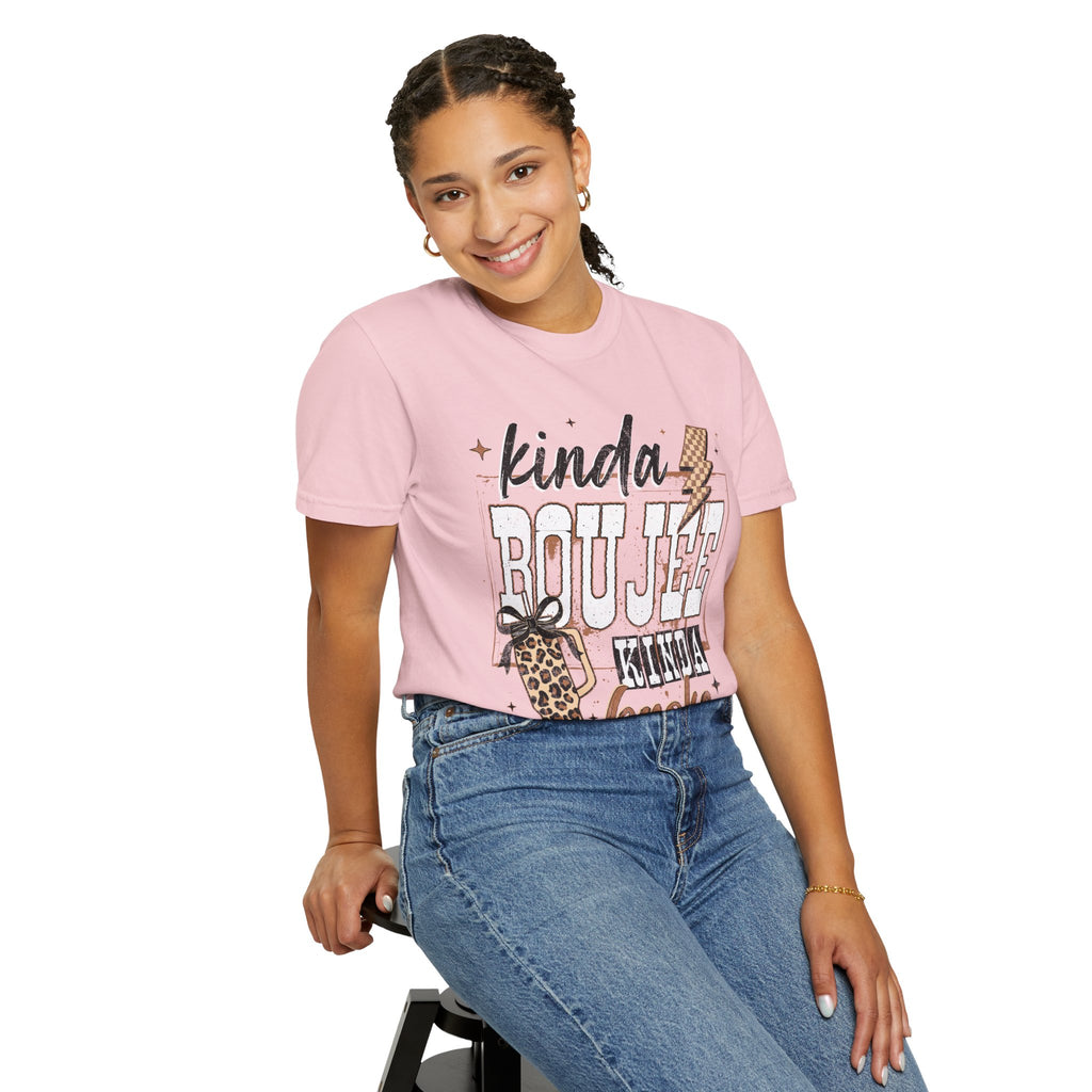 Kinda Boujee Kinda Broke Graphic T-Shirt
