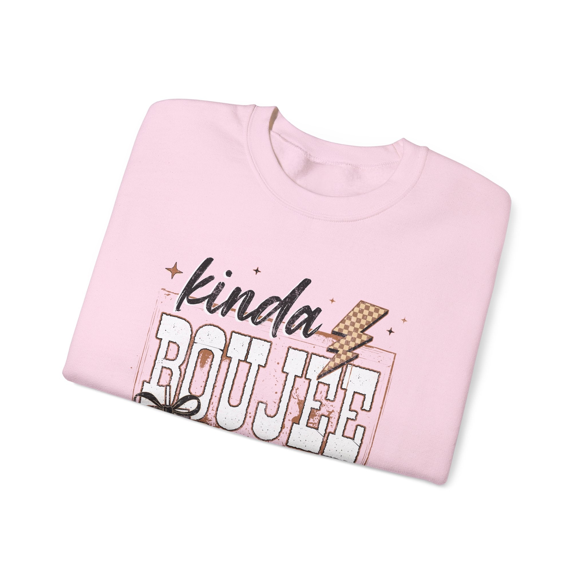 Kinda Boujee Kinda Broke Crewneck Sweatshirt