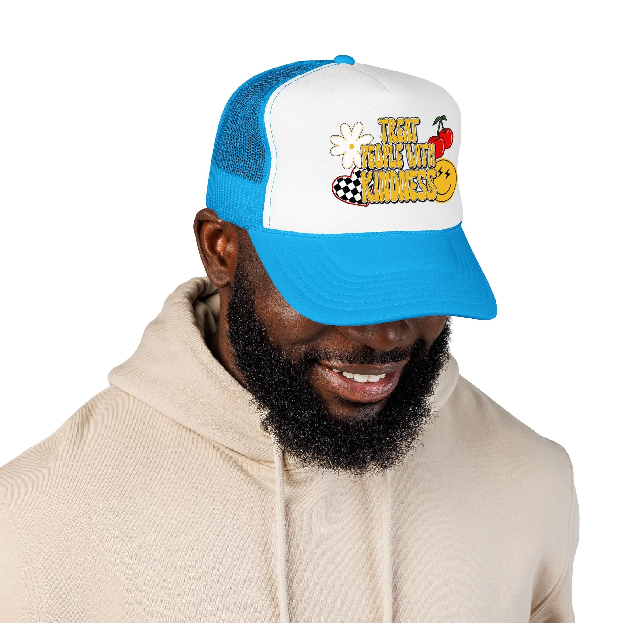 "Treat People With Kindness" Foam Trucker Hat
