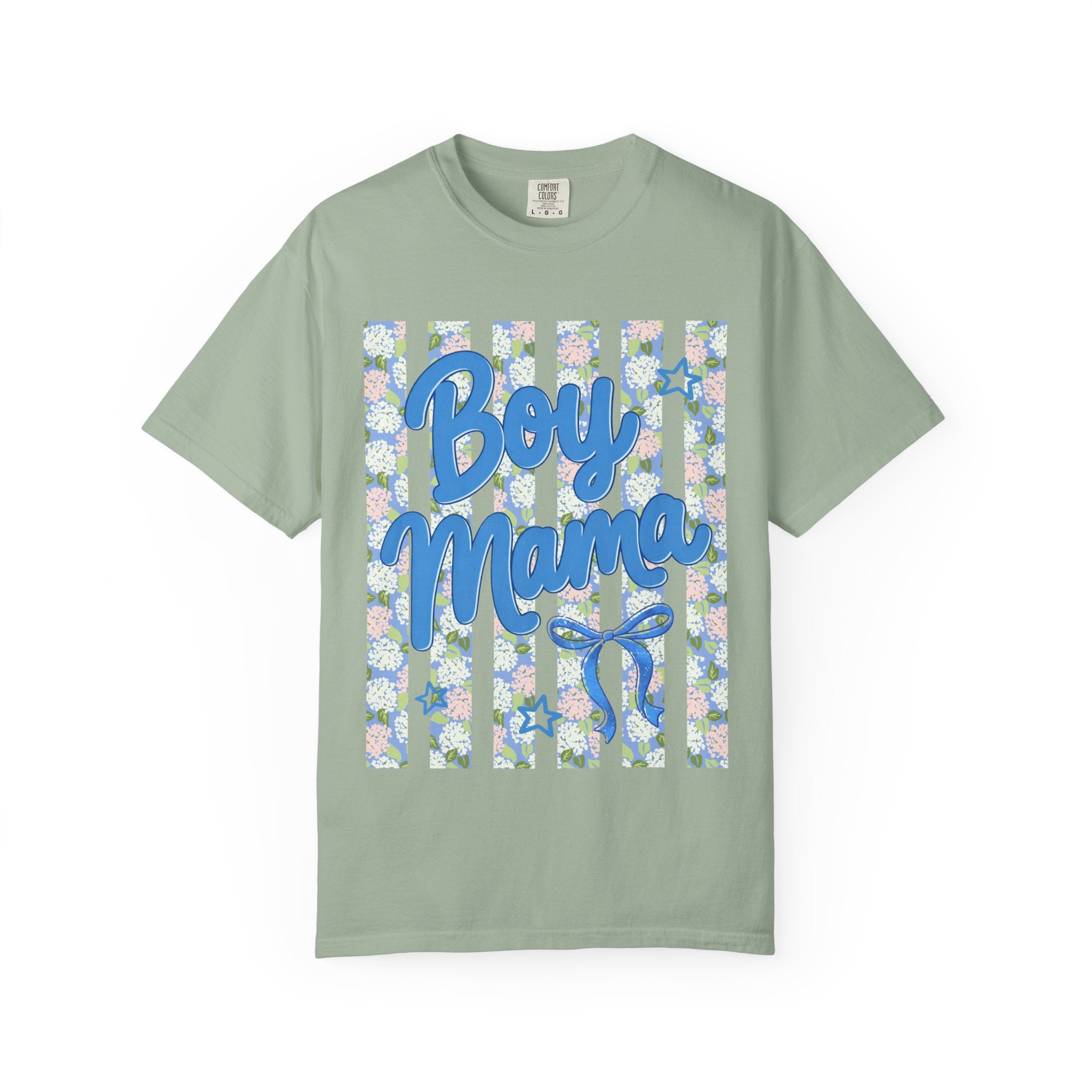 Floral Boy Mama T-Shirt
