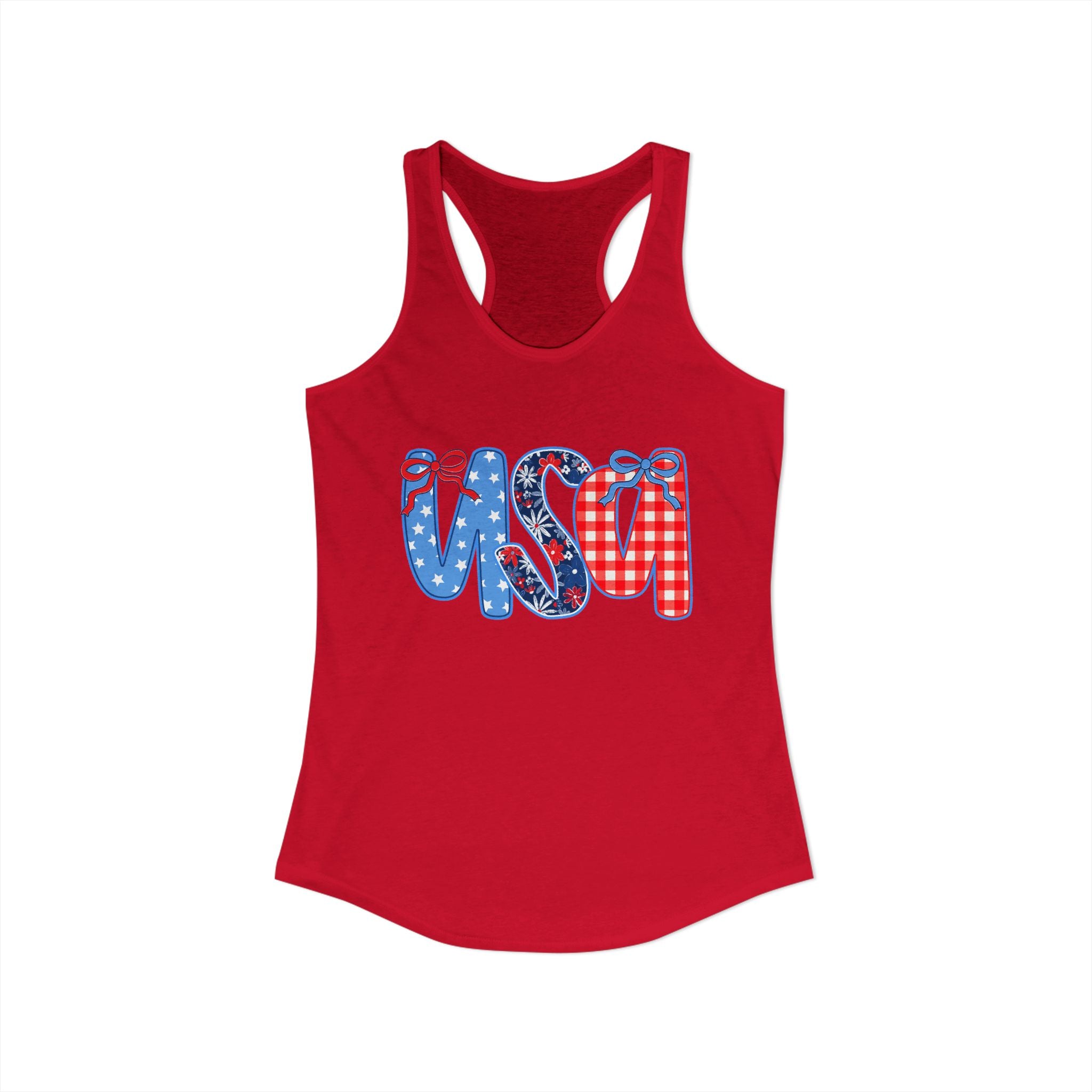 USA Bow Racerback Tank