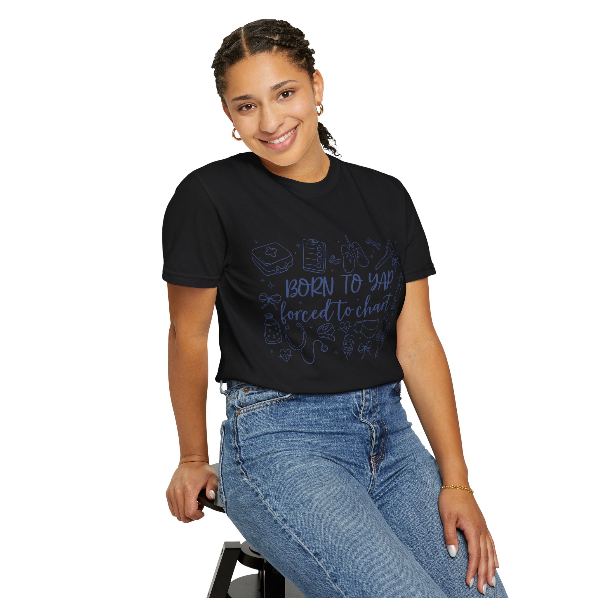 "Born to Yap, Forced to Chart" T-Shirt