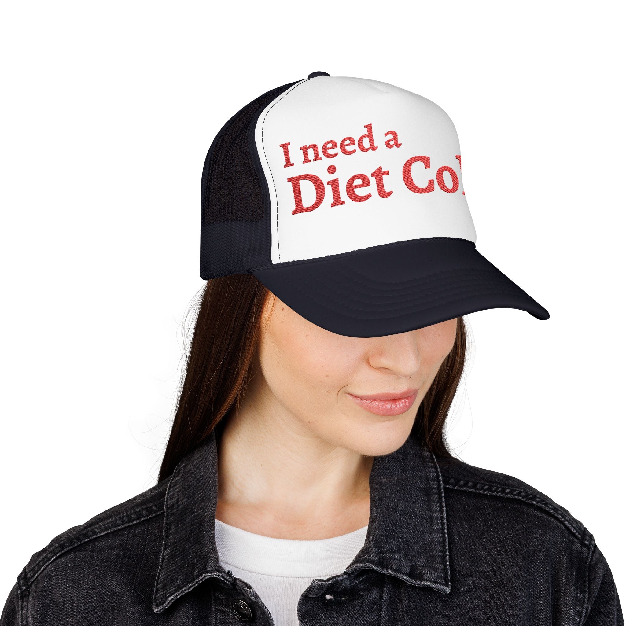 "I Need a Diet Coke" Trucker Hat