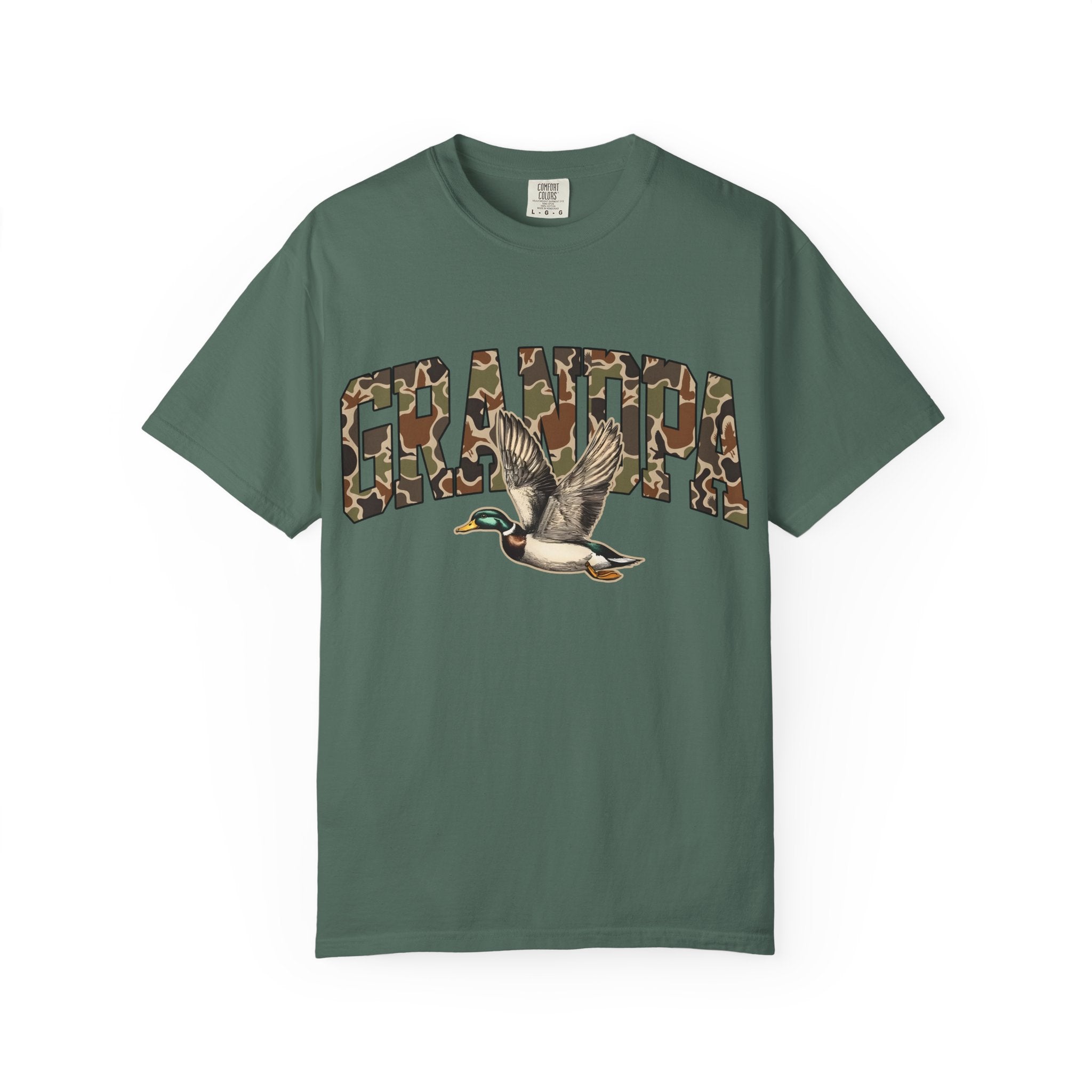 Grandpa Camo Duck T-Shirt