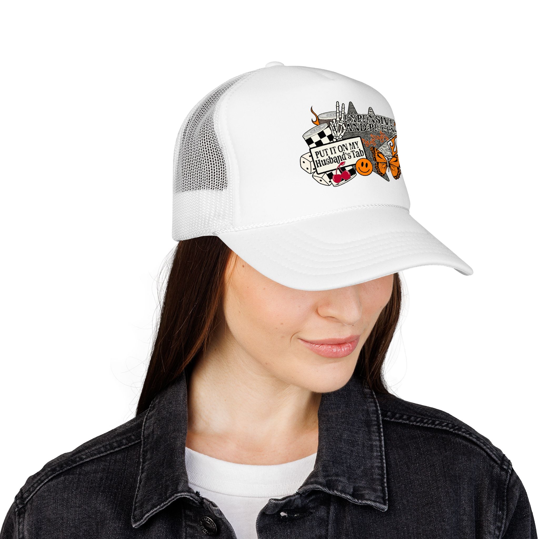'Put It On My Husband’s Tab' Trucker Hat