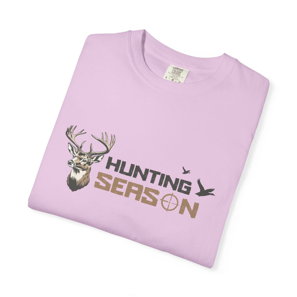 Hunting Season T-Shirt — Deer & Duck Outdoor Hunting (Front & Back)