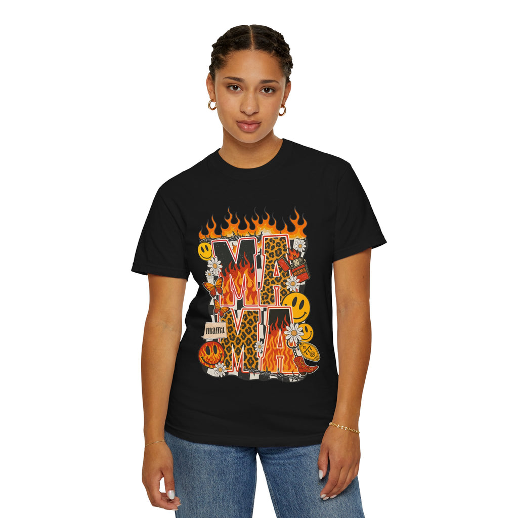 Mama Flame Graphic T-Shirt