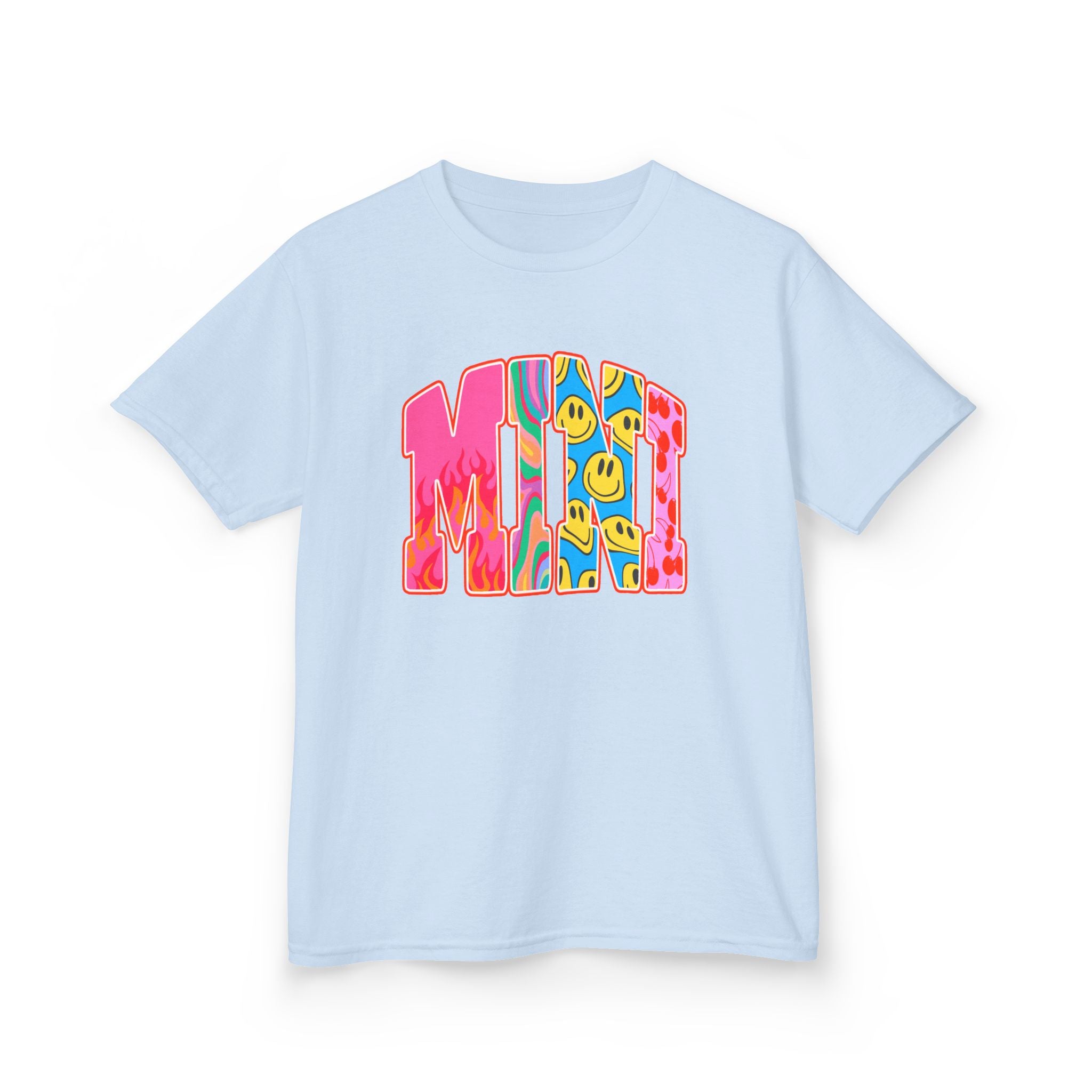 Youth Tee —  'MINI' Retro Smiley Graphic