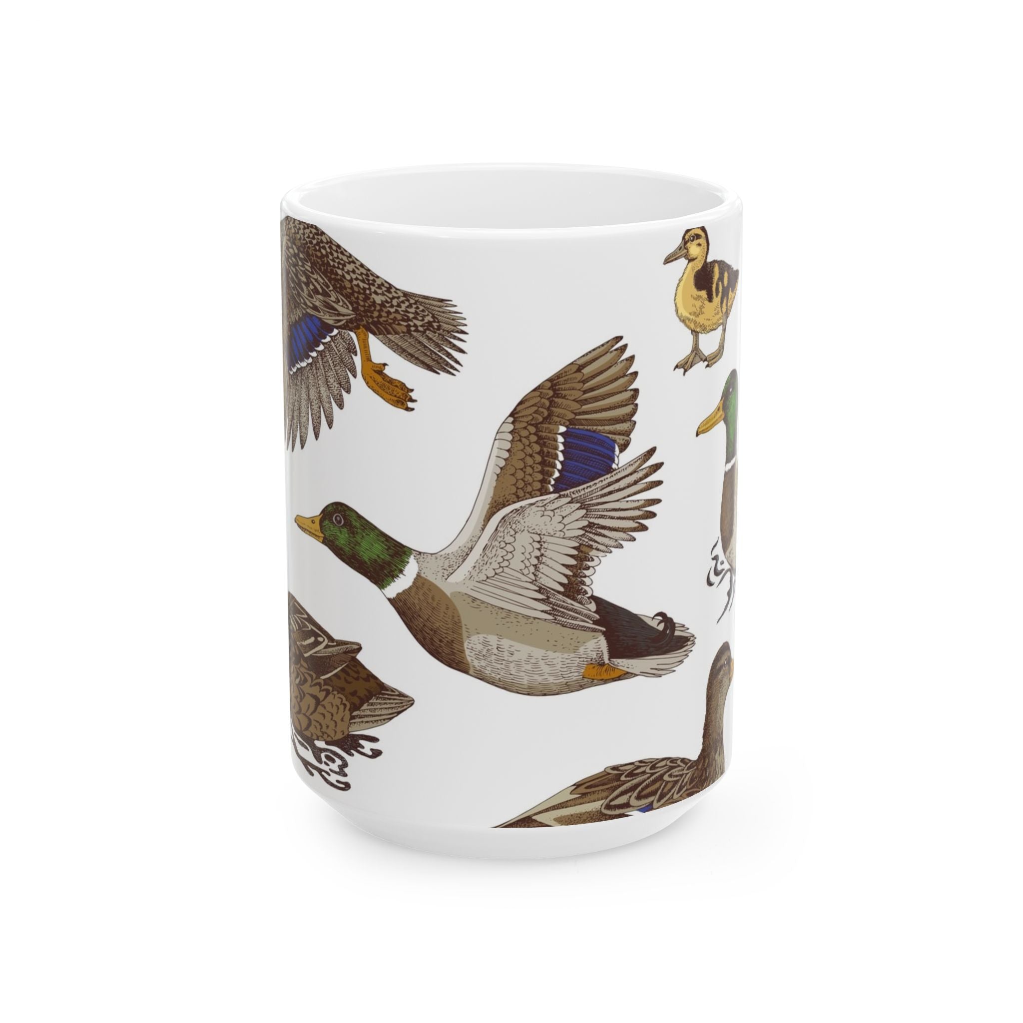 Mallard Duck Ceramic Mug (11oz & 15oz)