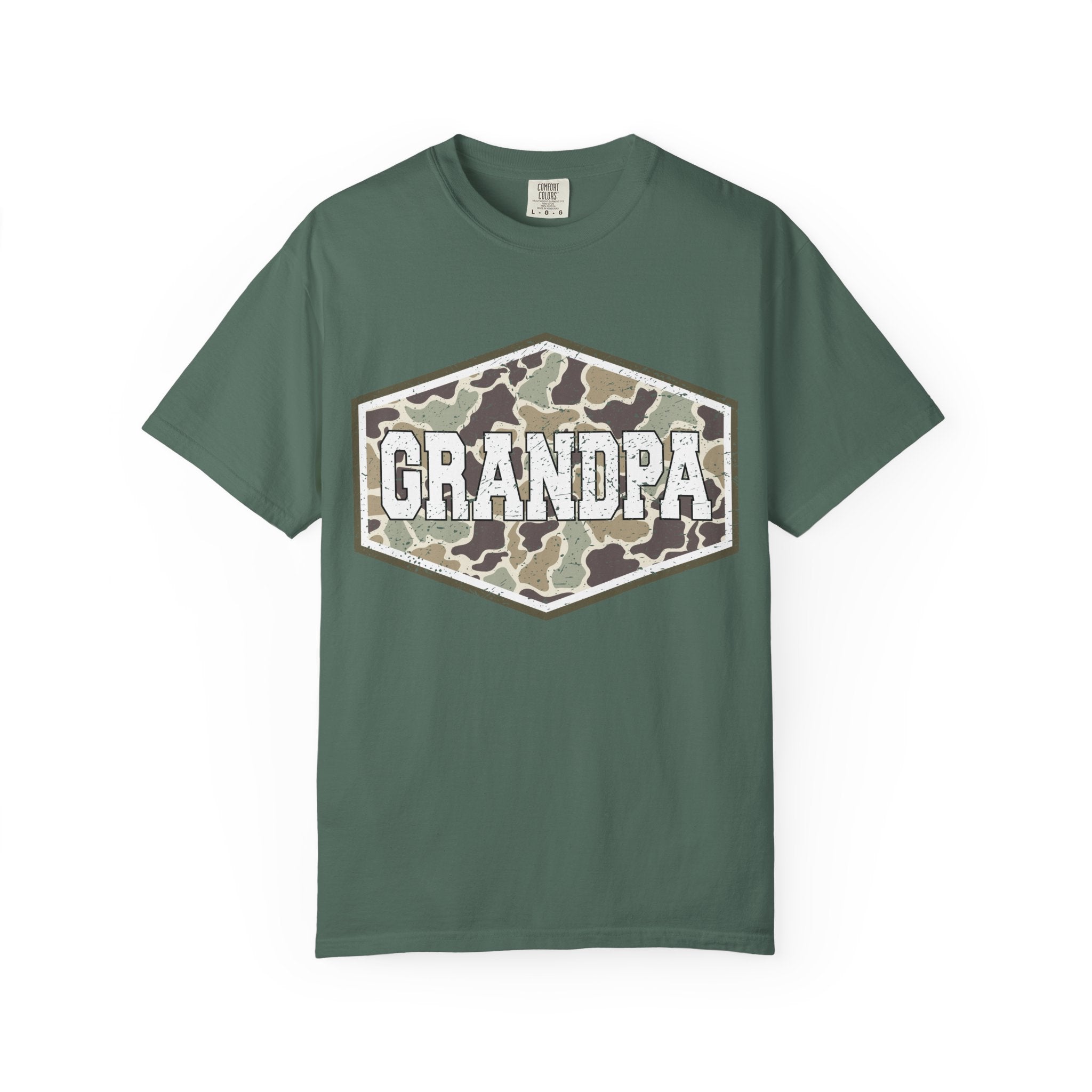 Grandpa Camo Patch T-Shirt