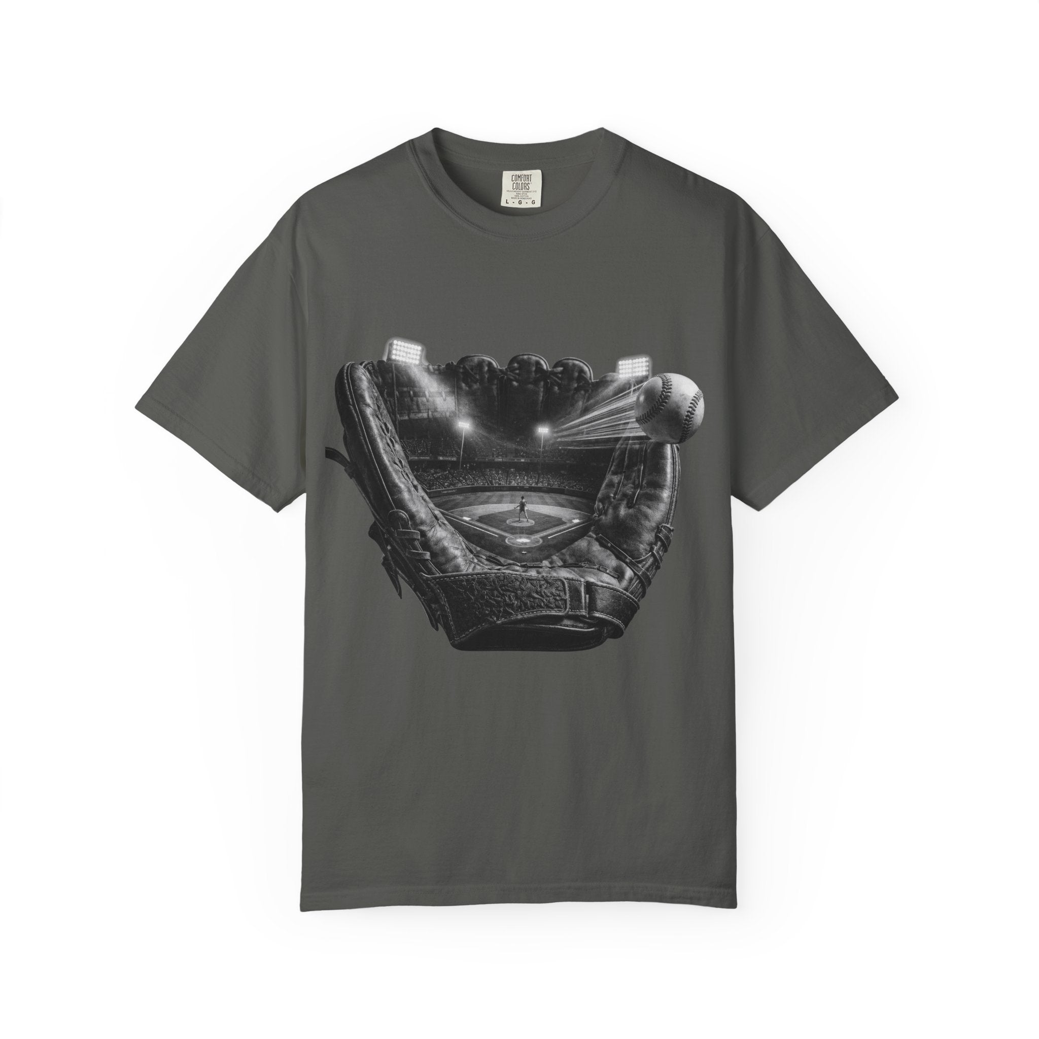 Baseball Glove Stadium Comfort Colors T-Shirt