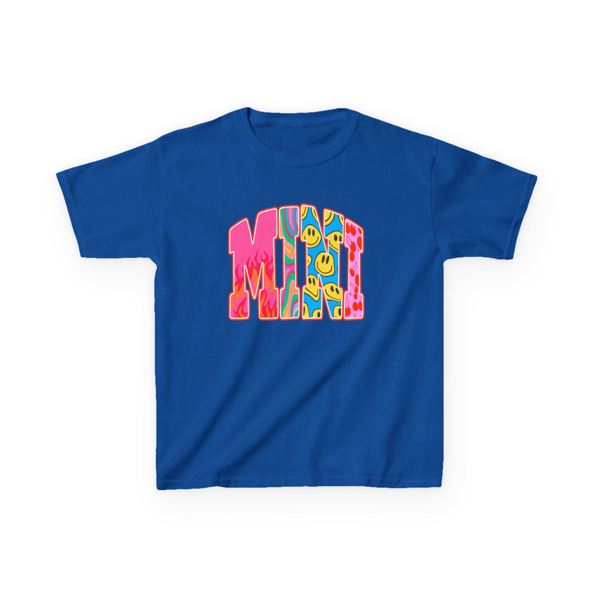 Youth Tee —  'MINI' Retro Smiley Graphic