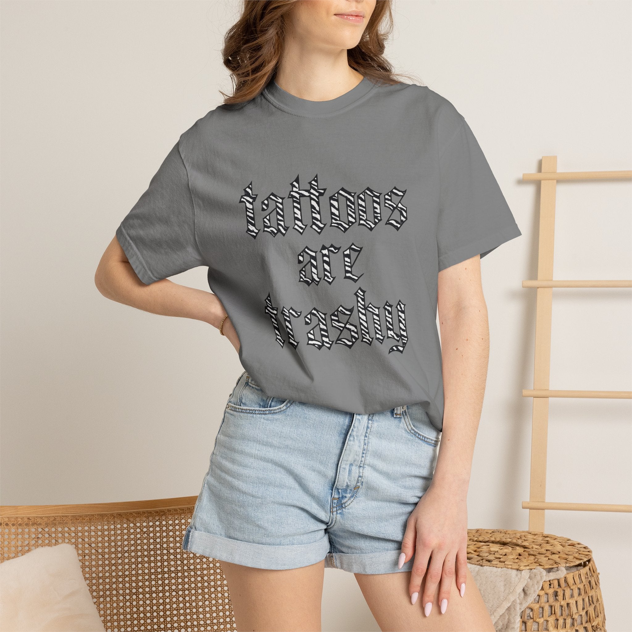'Tattoos Are Trashy' Graphic Tee