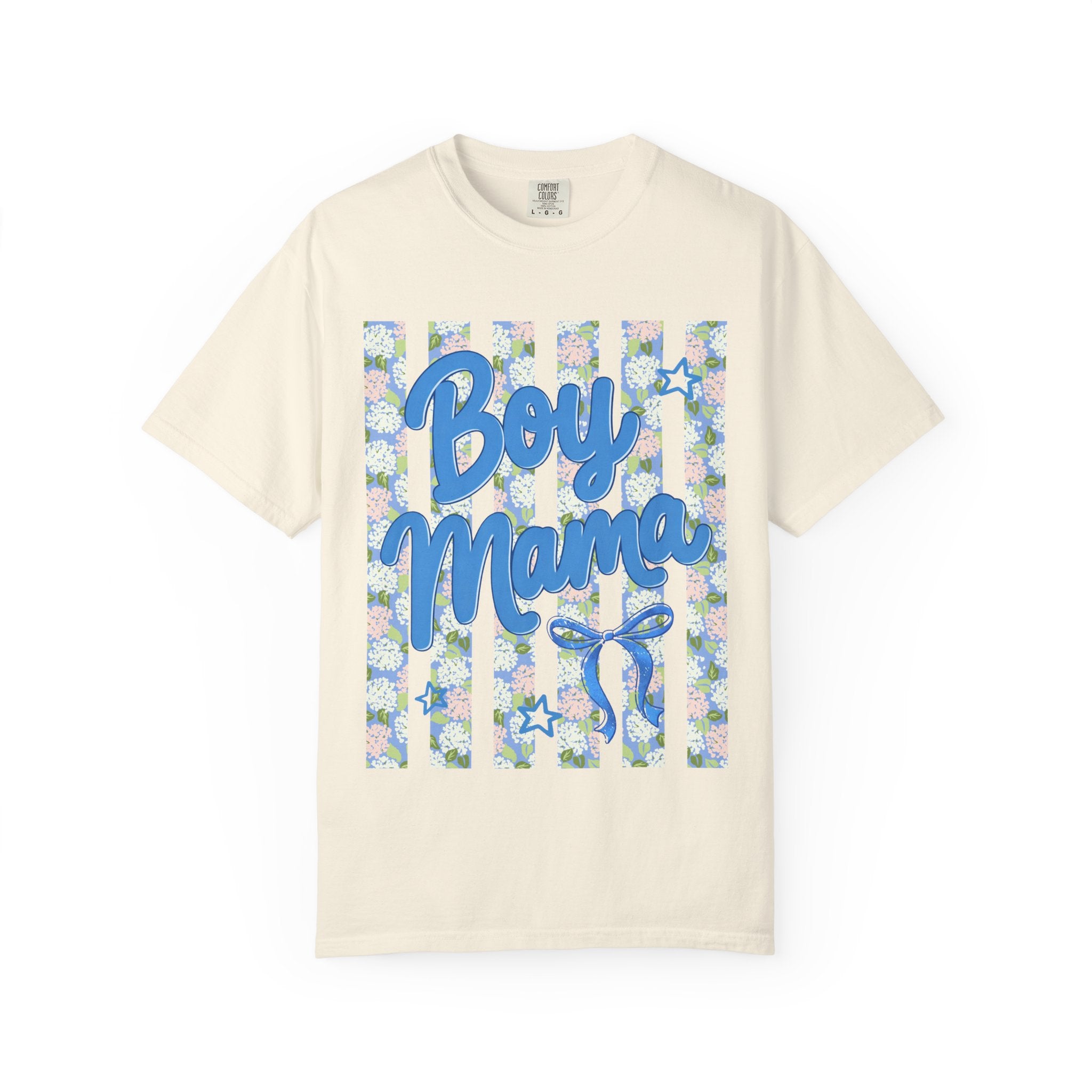 Floral Boy Mama T-Shirt