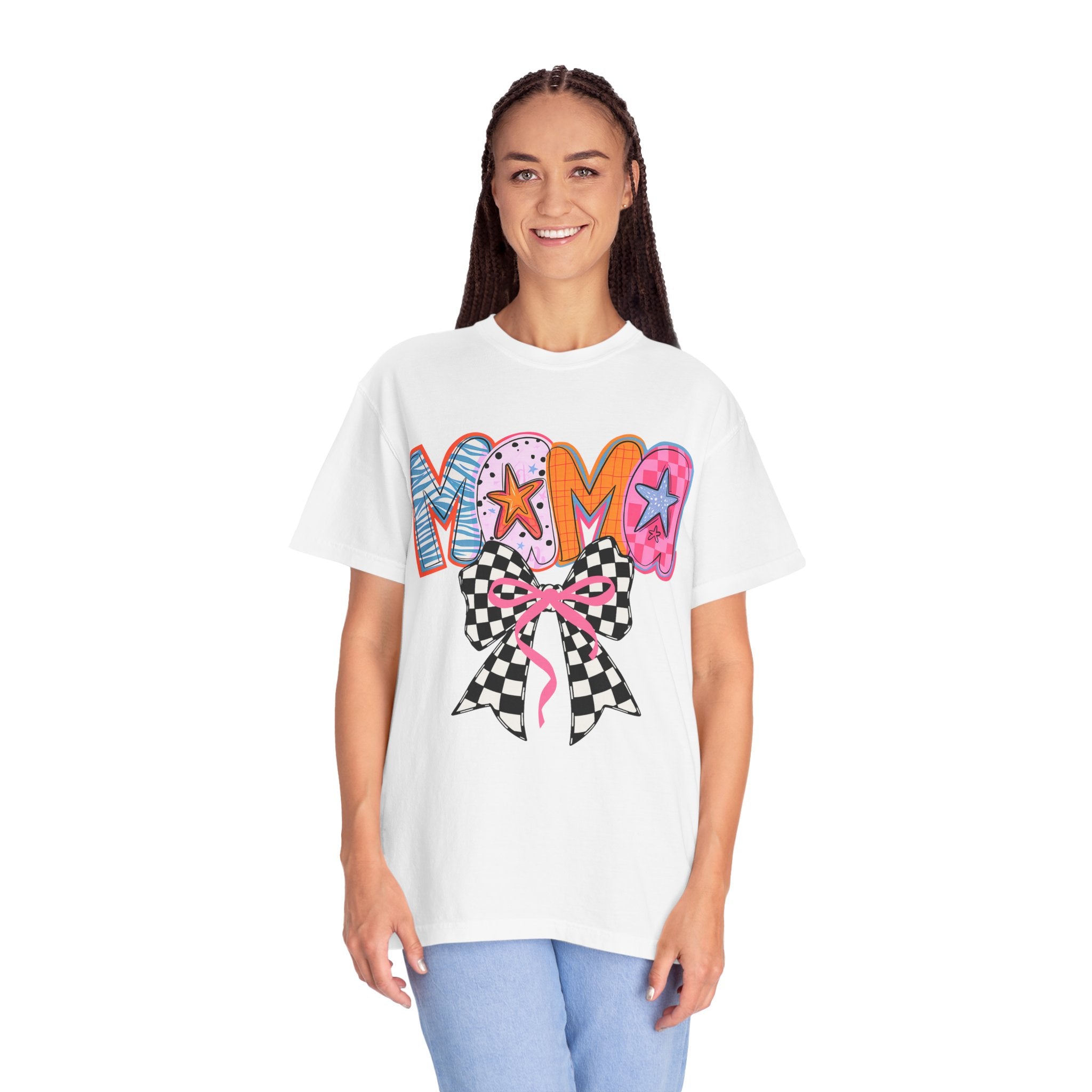 MAMA Graphic T-Shirt w Bow