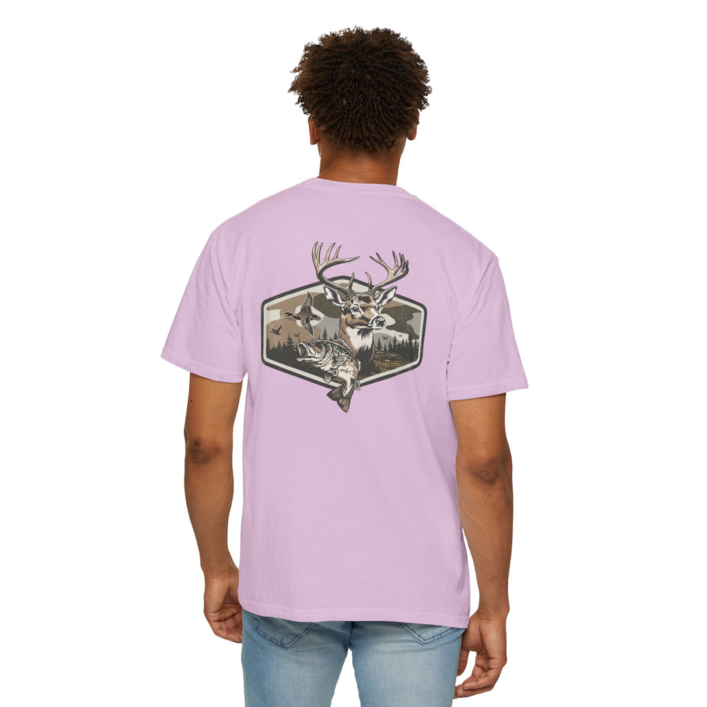 Hunting Season T-Shirt — Deer & Duck Outdoor Hunting (Front & Back)