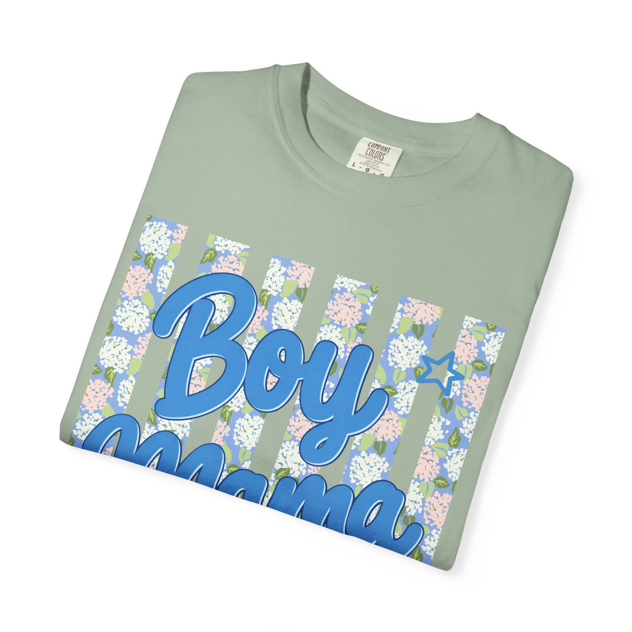 Floral Boy Mama T-Shirt