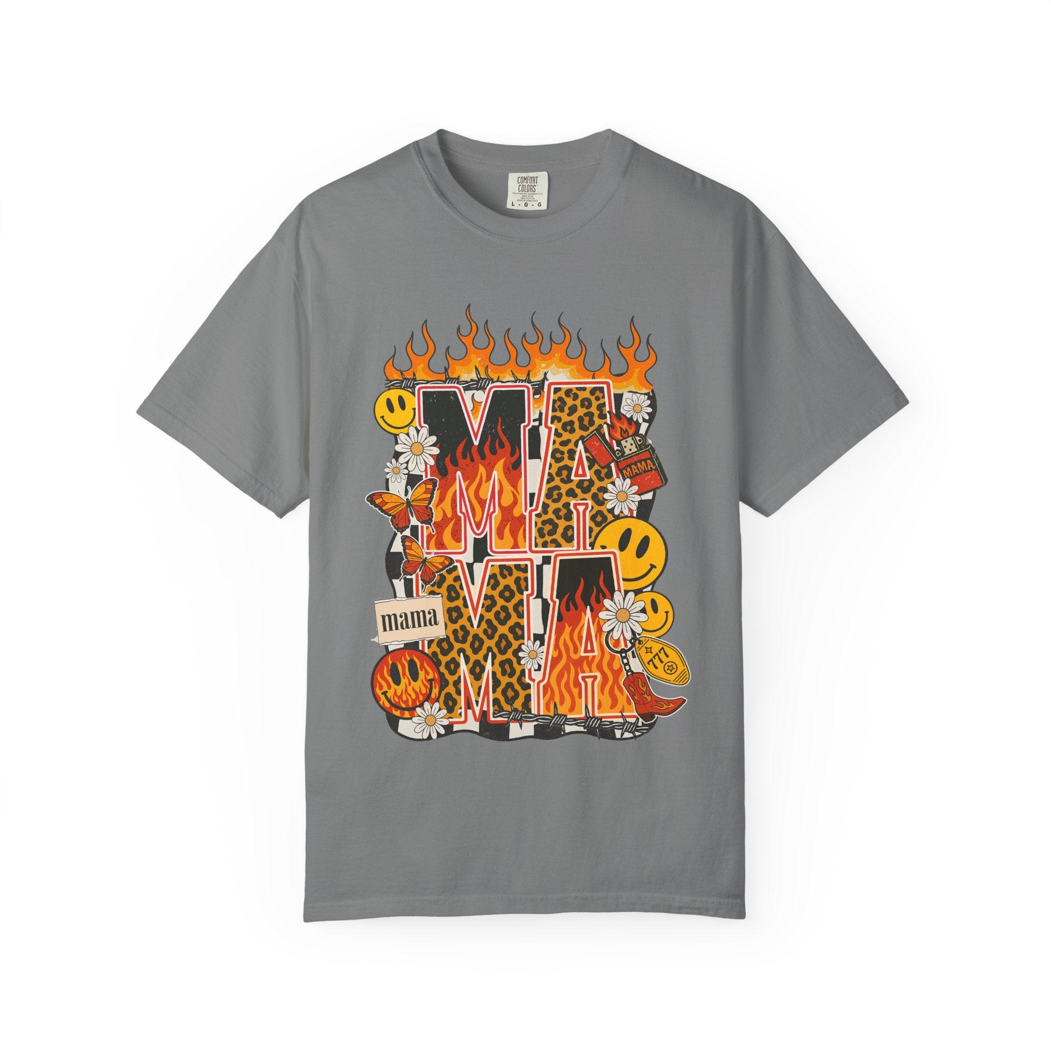 Mama Flame Graphic T-Shirt