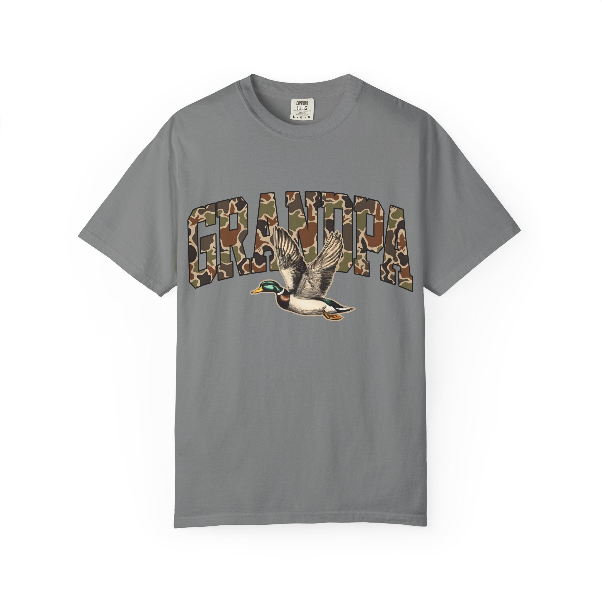 Grandpa Camo Duck T-Shirt