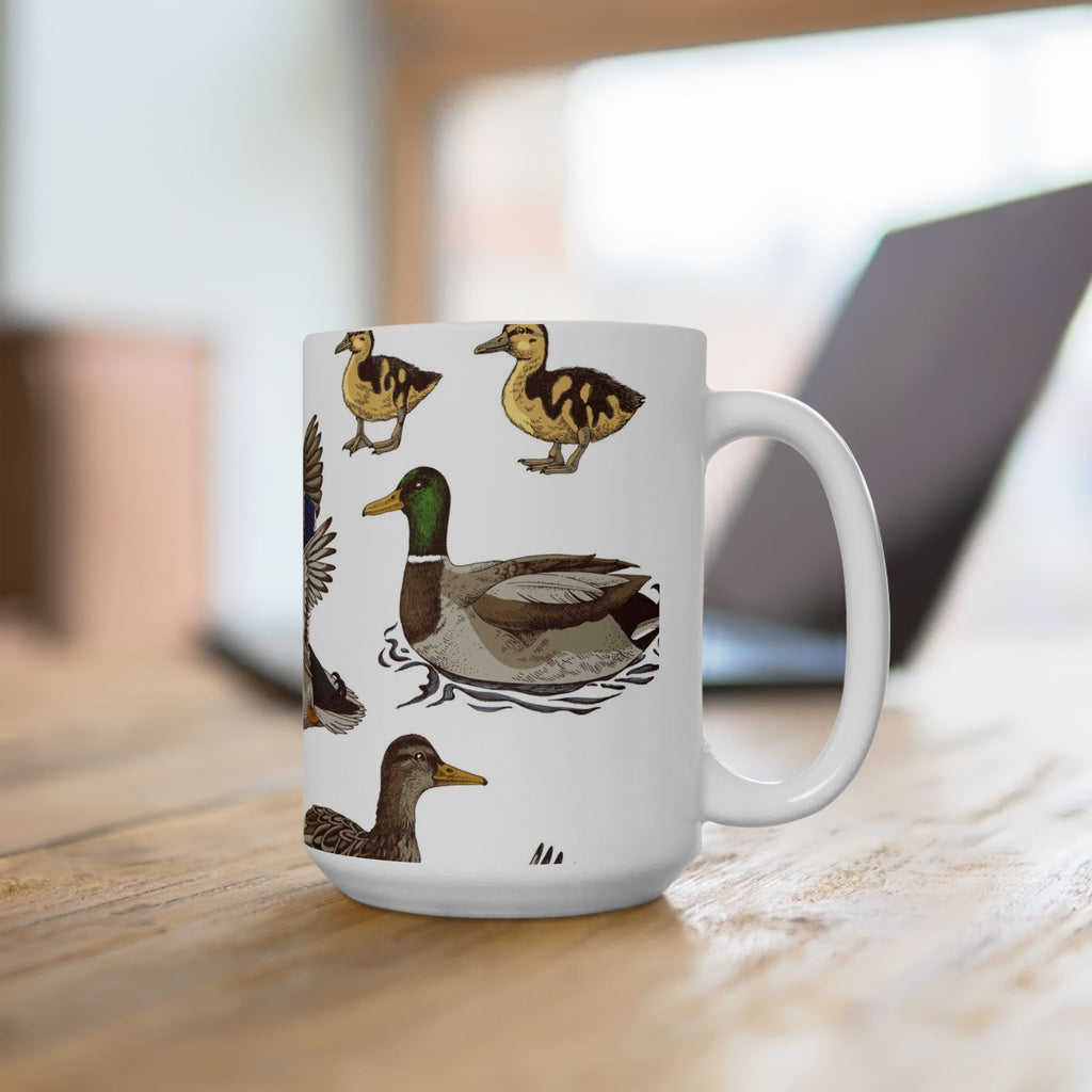Mallard Duck Ceramic Mug (11oz & 15oz)