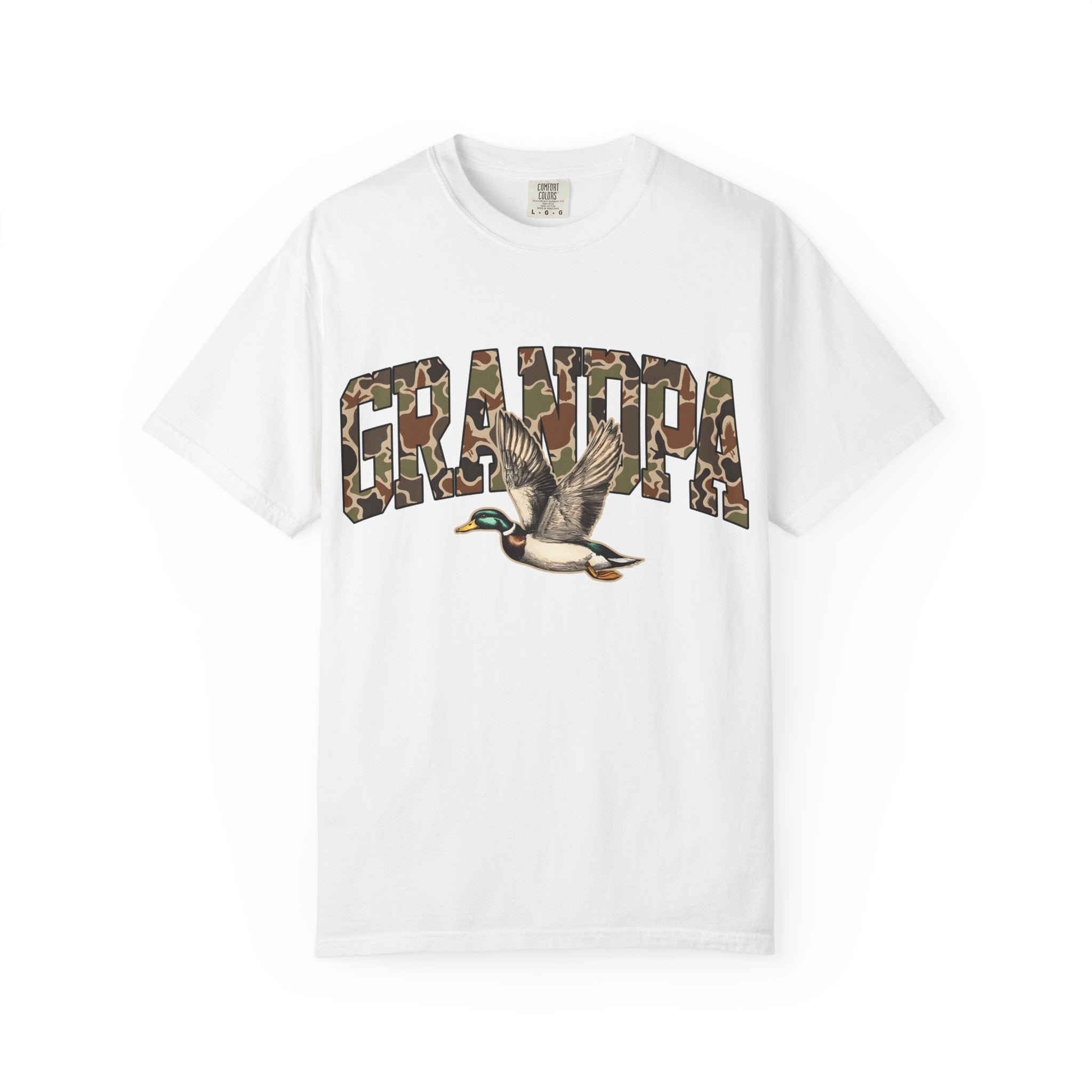 Grandpa Camo Duck T-Shirt