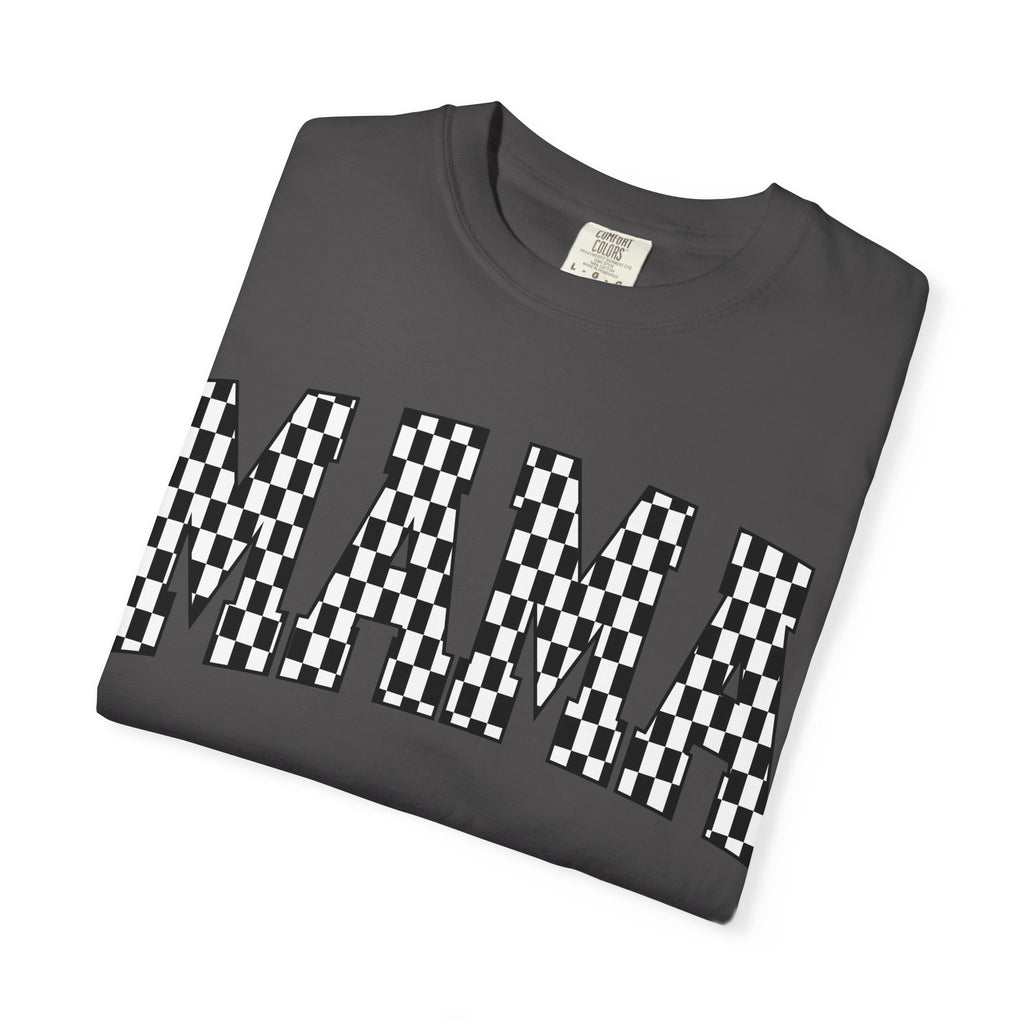 MAMA Checkered Comfort Colors T-Shirt