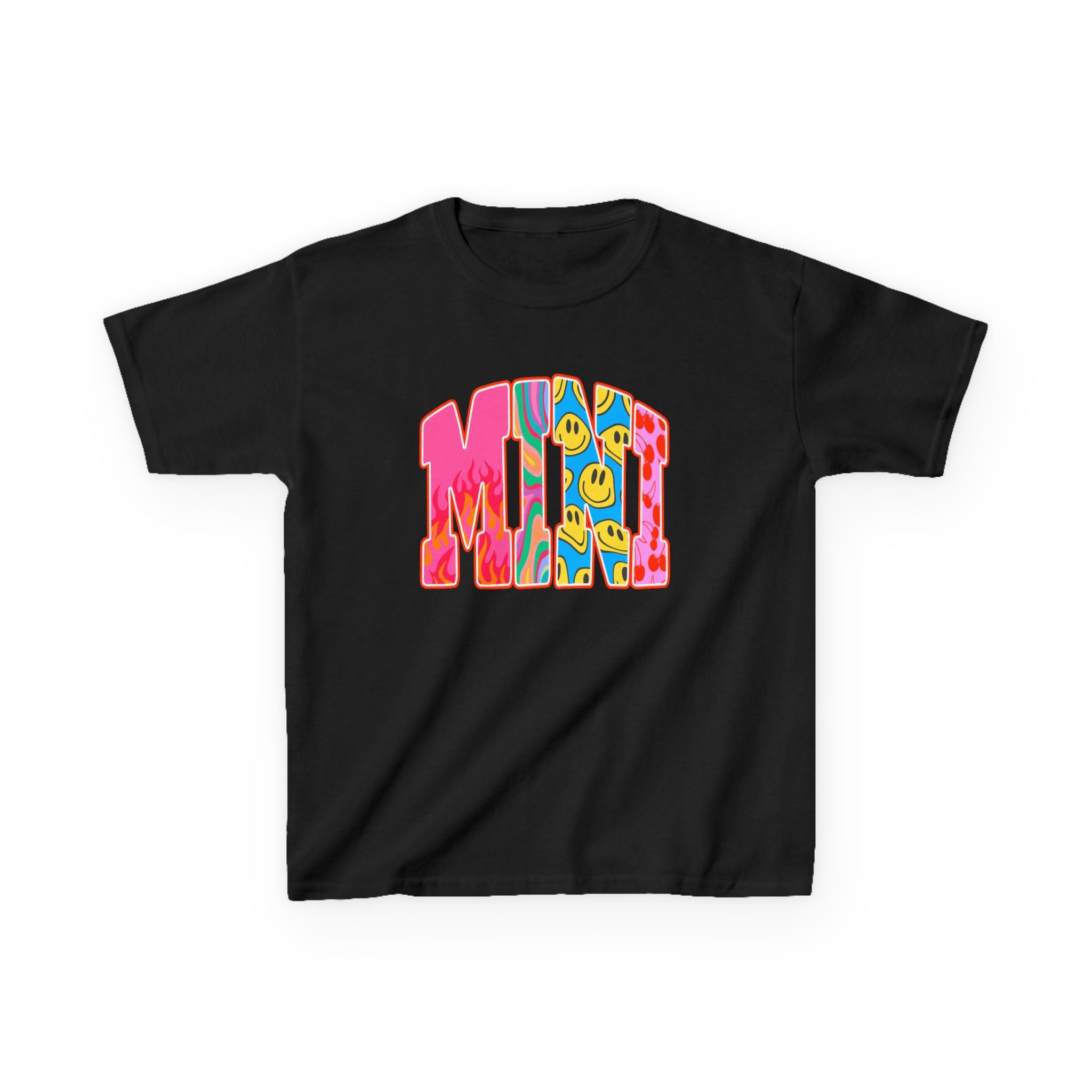 Youth Tee —  'MINI' Retro Smiley Graphic