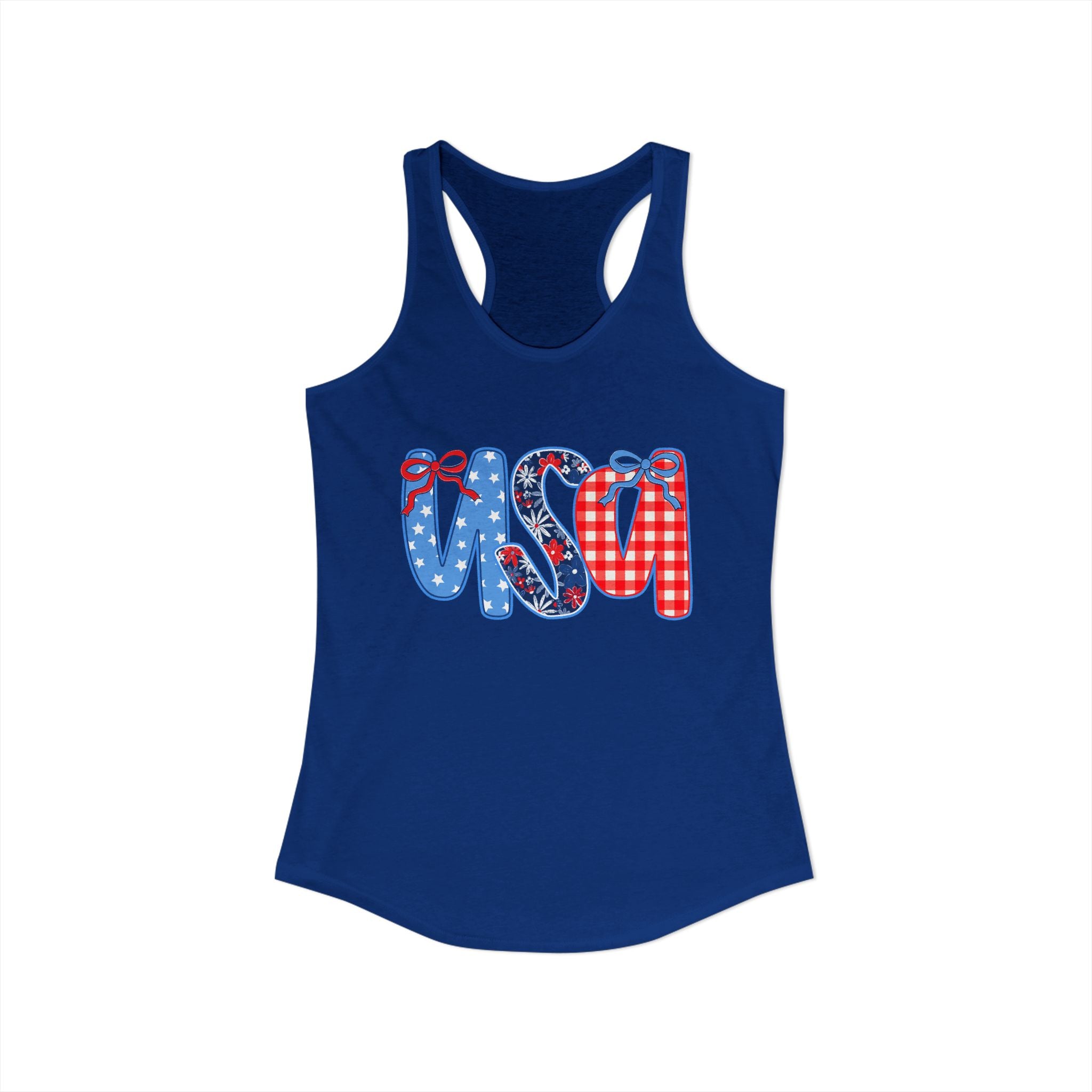 USA Bow Racerback Tank