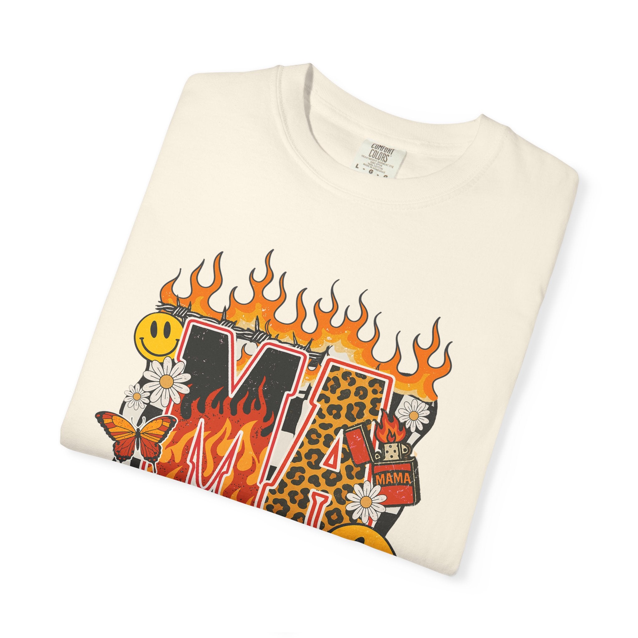 Mama Flame Graphic T-Shirt