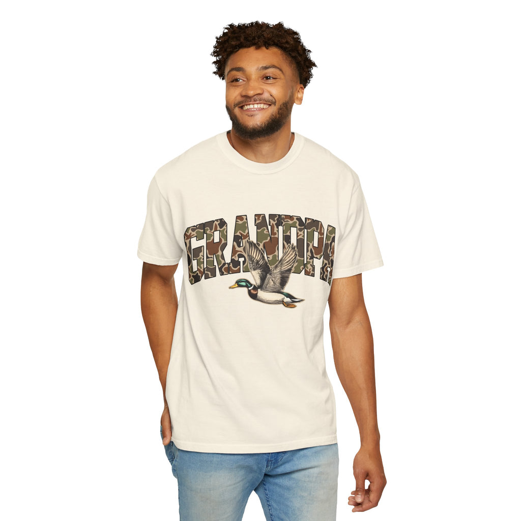 Grandpa Camo Duck T-Shirt