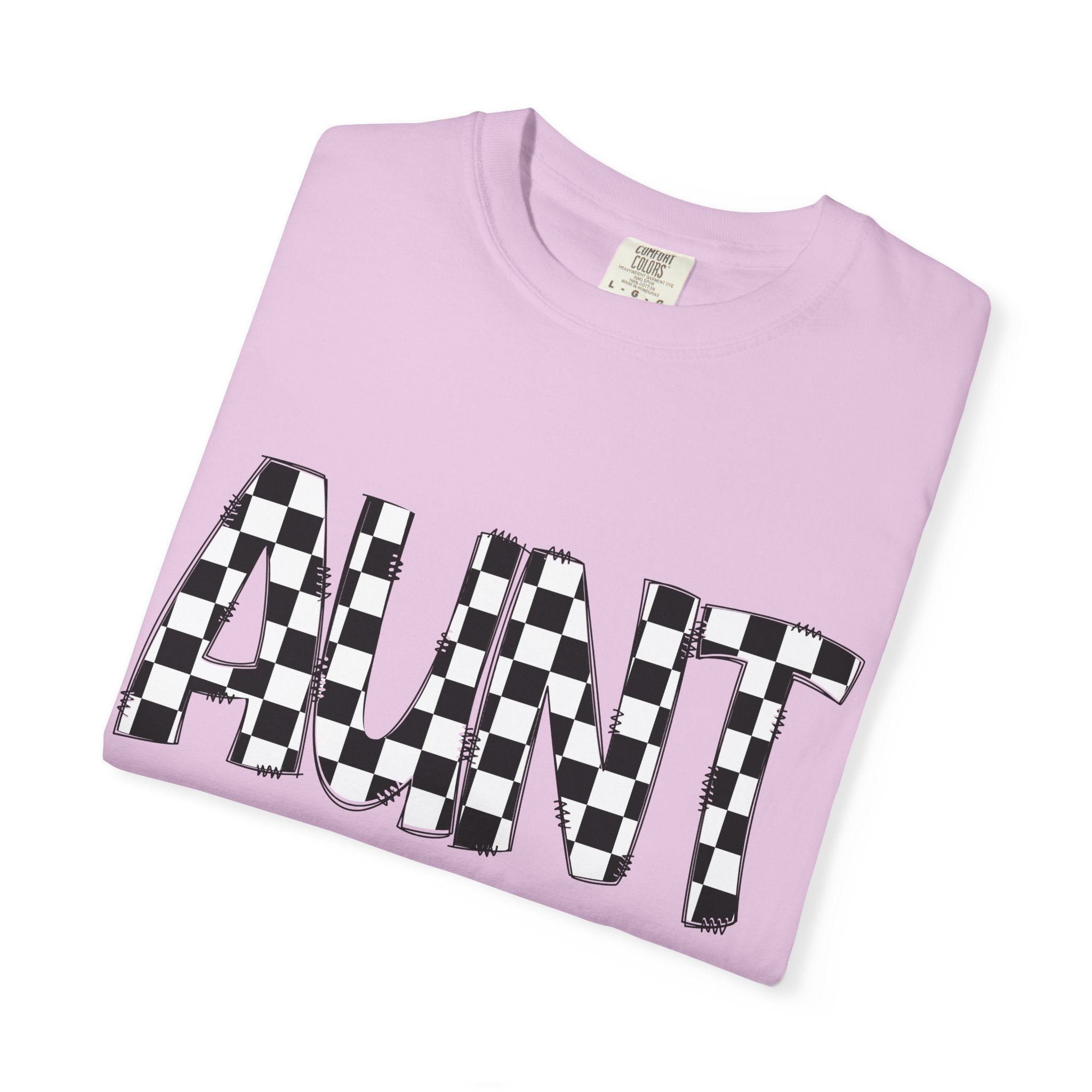 Aunt Checkerboard T-Shirt