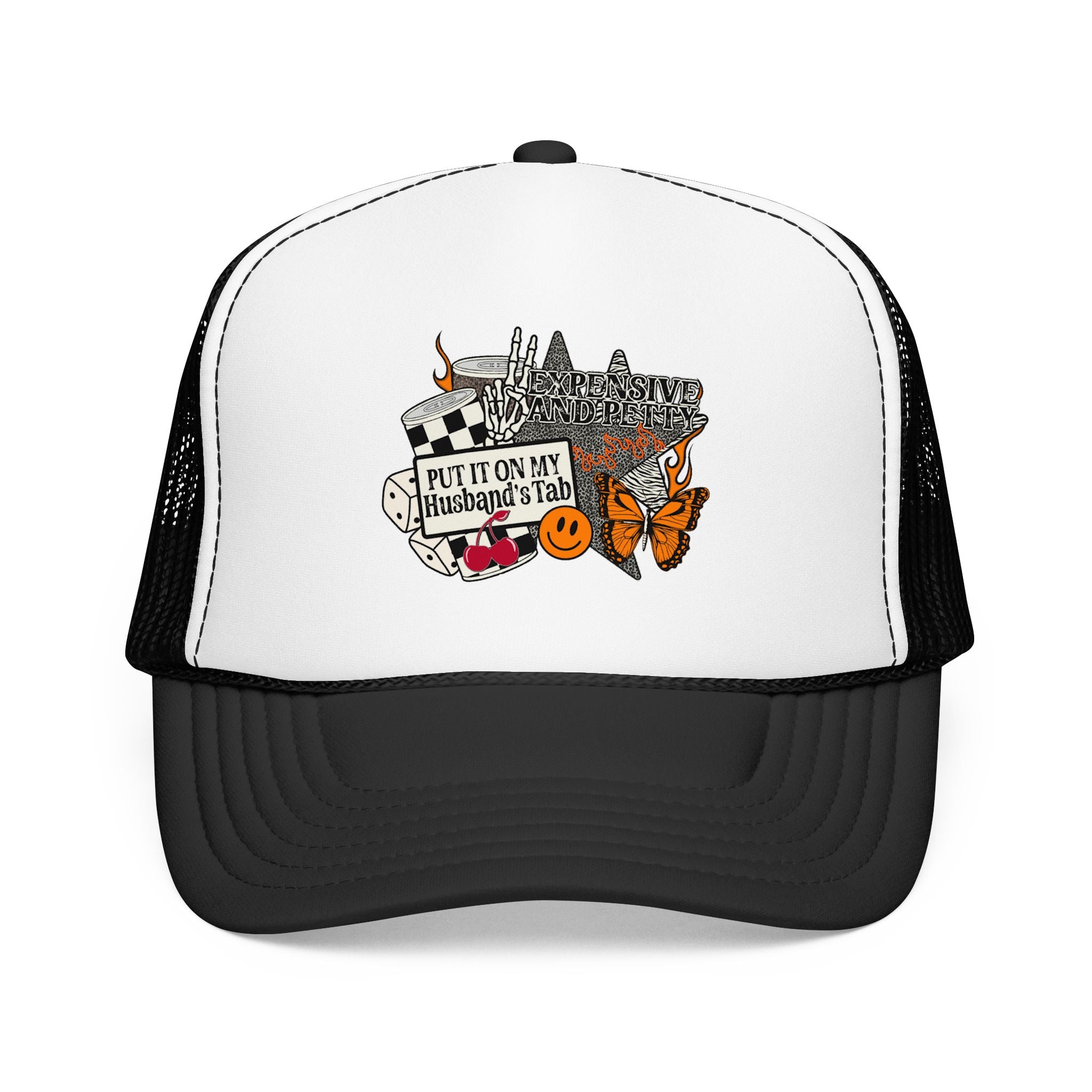 'Put It On My Husband’s Tab' Trucker Hat