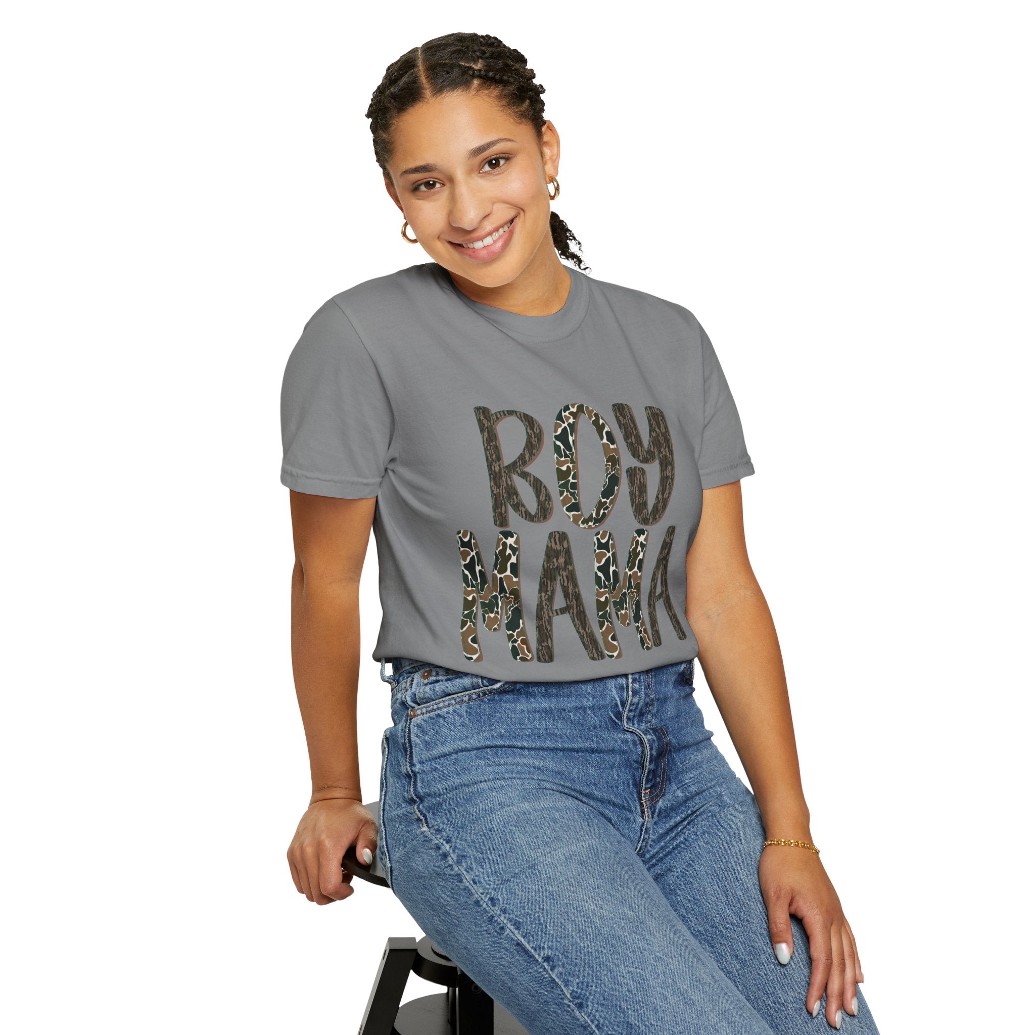 "Boy Mama" Comfort Colors T-Shirt