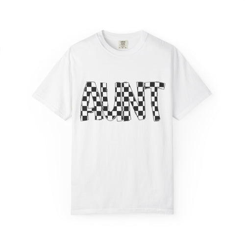 Aunt Checkerboard T-Shirt