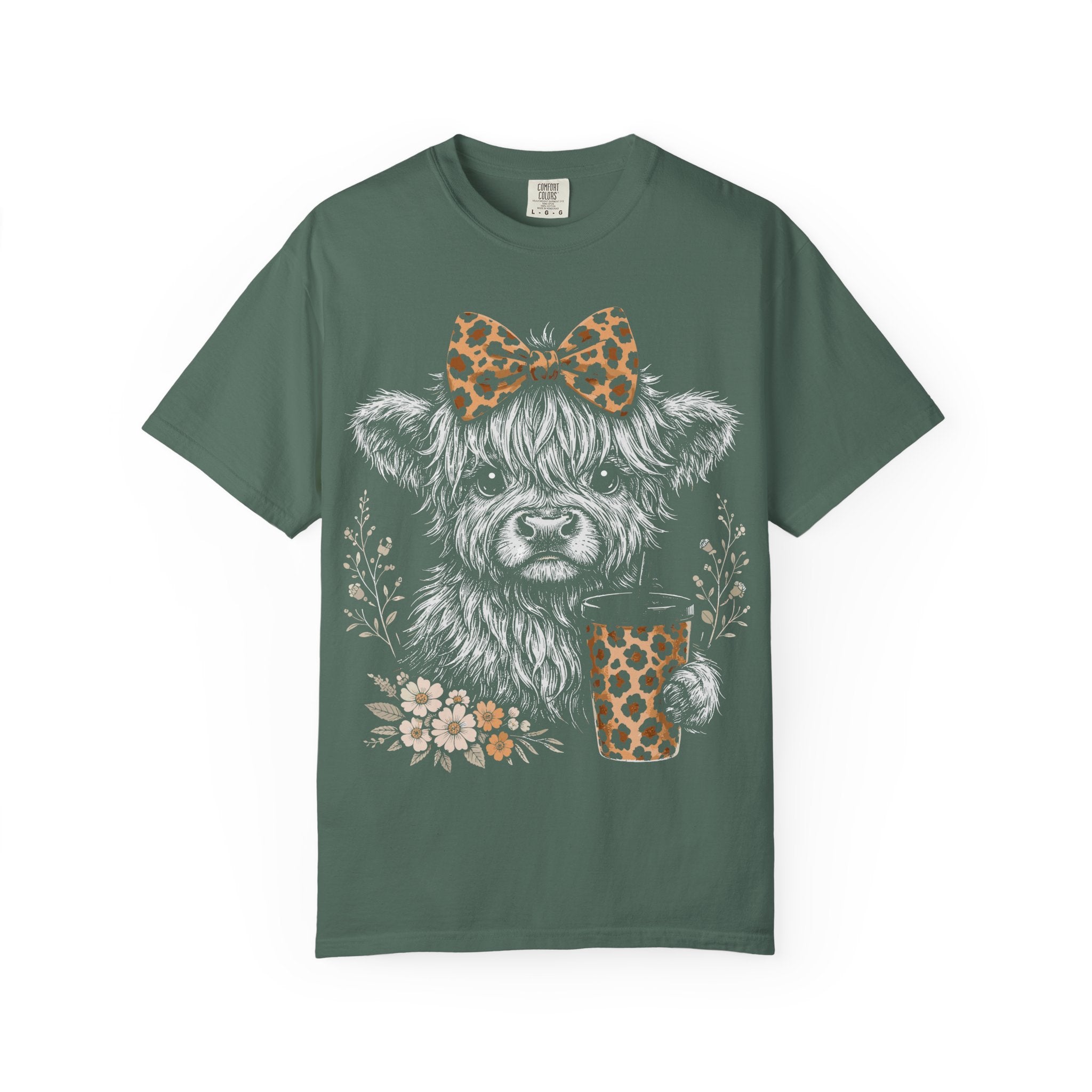 Highland Cow Coffee T-Shirt