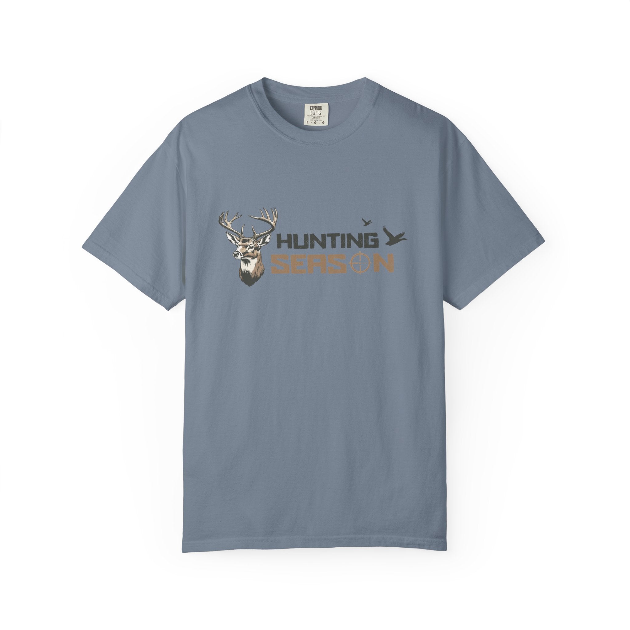 Hunting Season T-Shirt — Deer & Duck Outdoor Hunting (Front & Back)