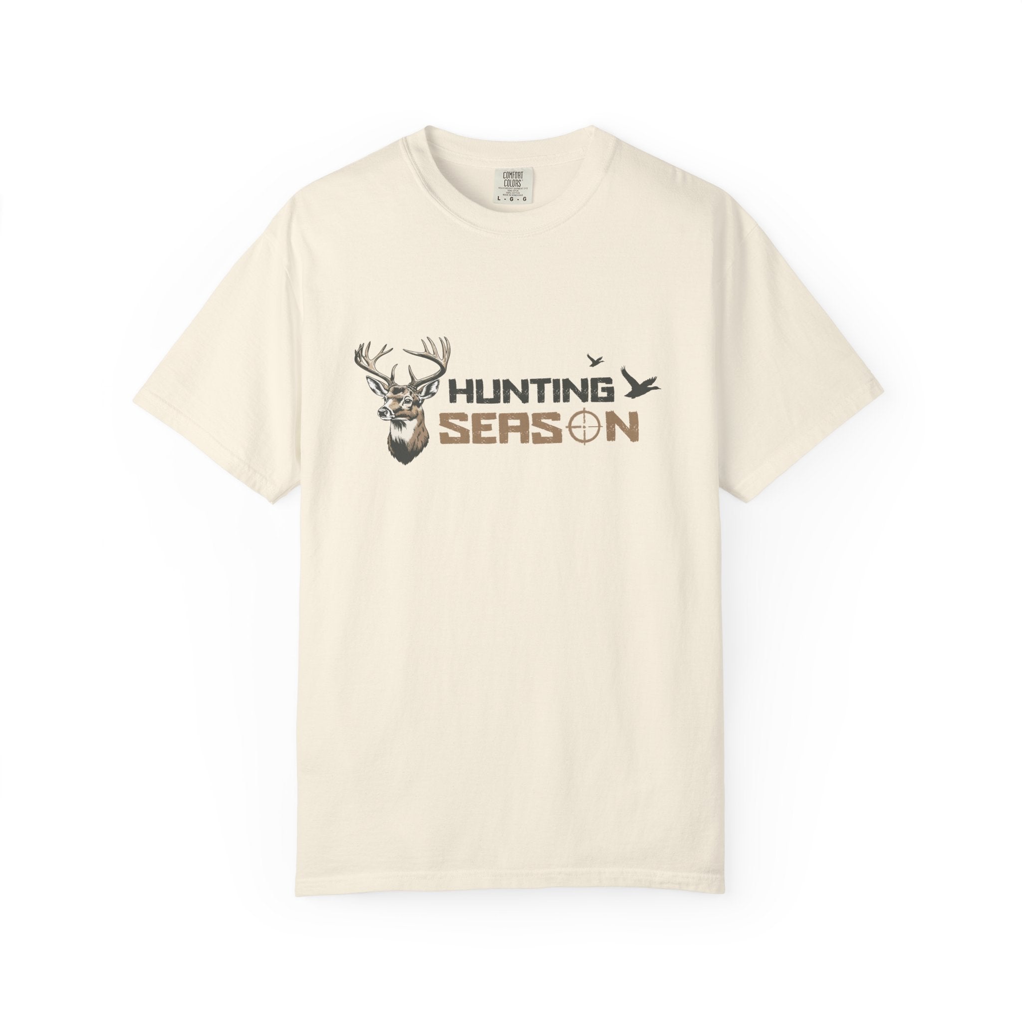 Hunting Season T-Shirt — Deer & Duck Outdoor Hunting (Front & Back)